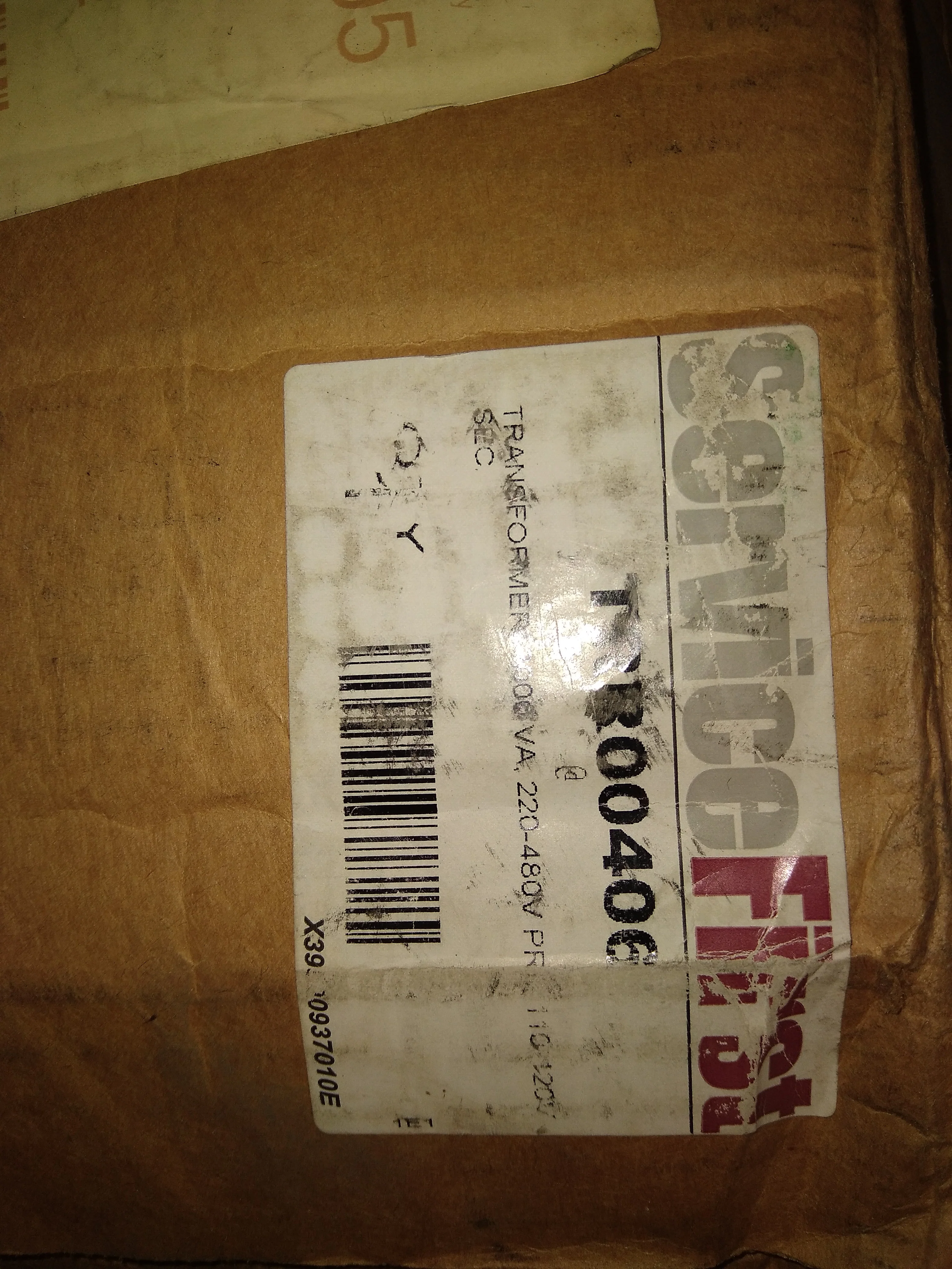 3000 VA Transformer, 240/480V Primary and 120V Secondary, 50/60 Hertz - Image 5