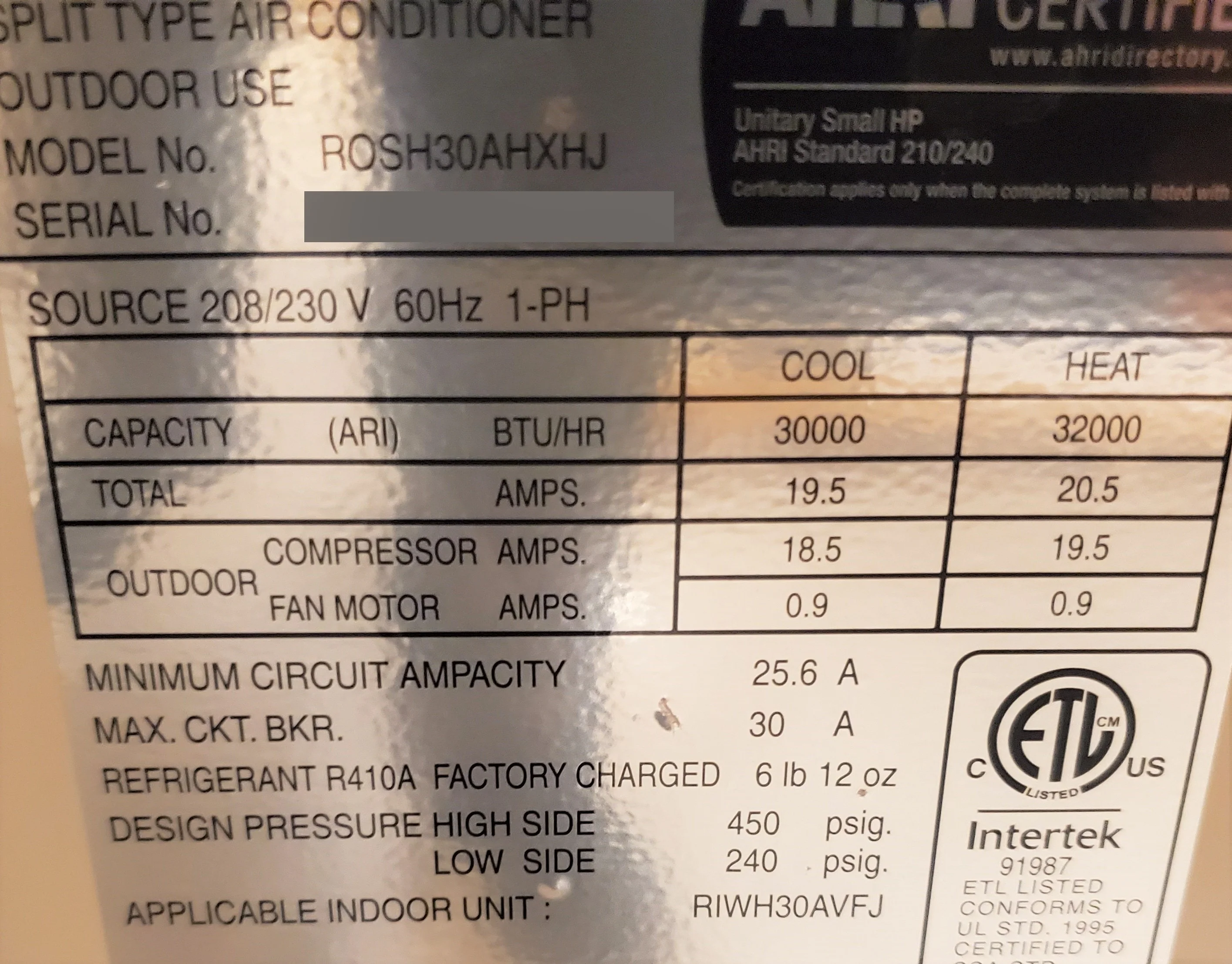 30,000 BTU Prestige Series Single-Zone Inverter Heat Pump Outdoor Mini-Split Unit - Image 5