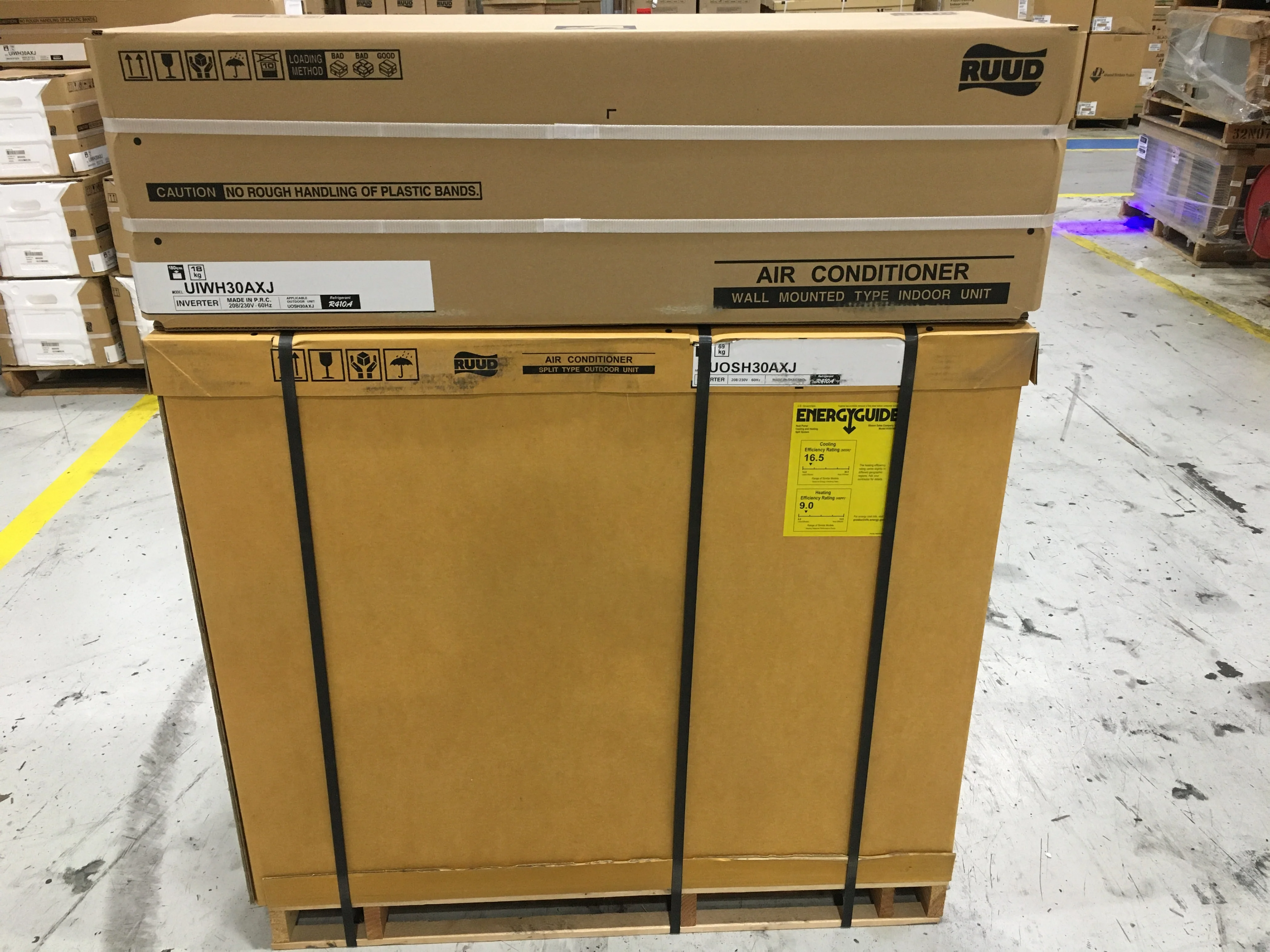 30,000 Btu Single-Zone Inverter Mini Split Heat Pump Set, 16.5 Seer 208-230/60/1 R-410A - Image 7