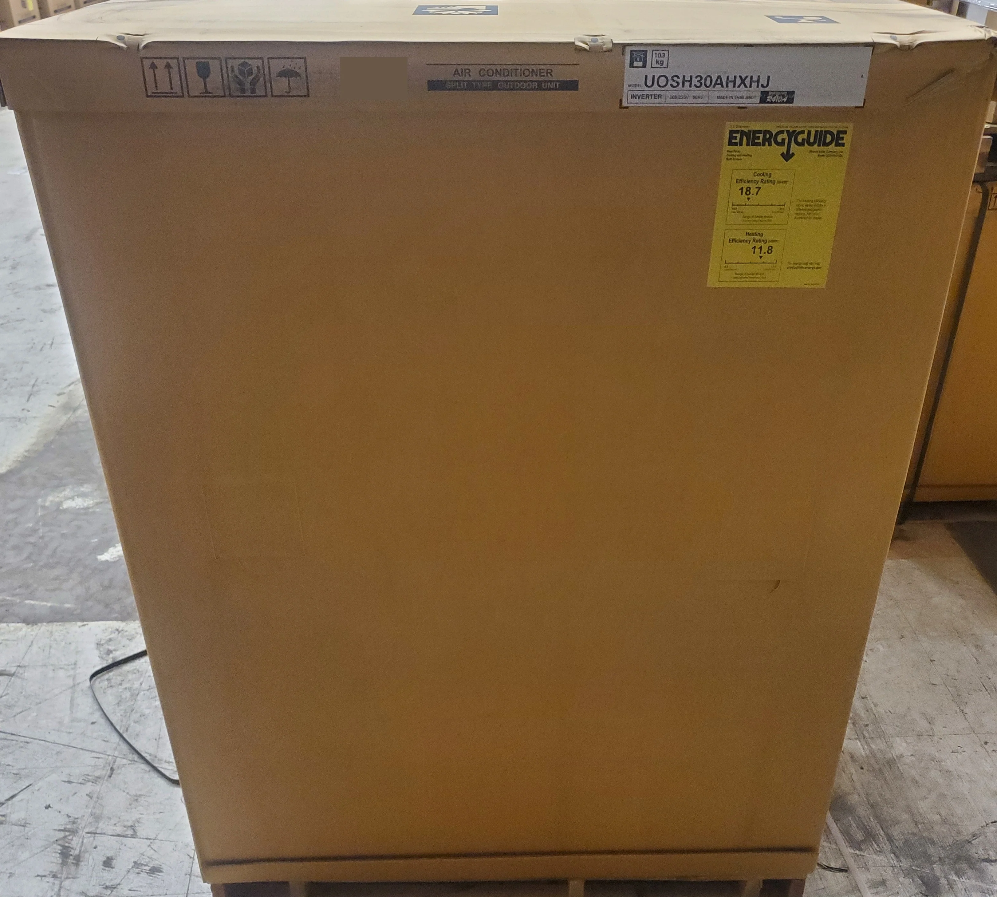30,000 BTU Single-Zone Inverter Outdoor Mini-Split Heat Pump Unit, 208-230/60/1 R-410A 18.7 SEER - Image 7