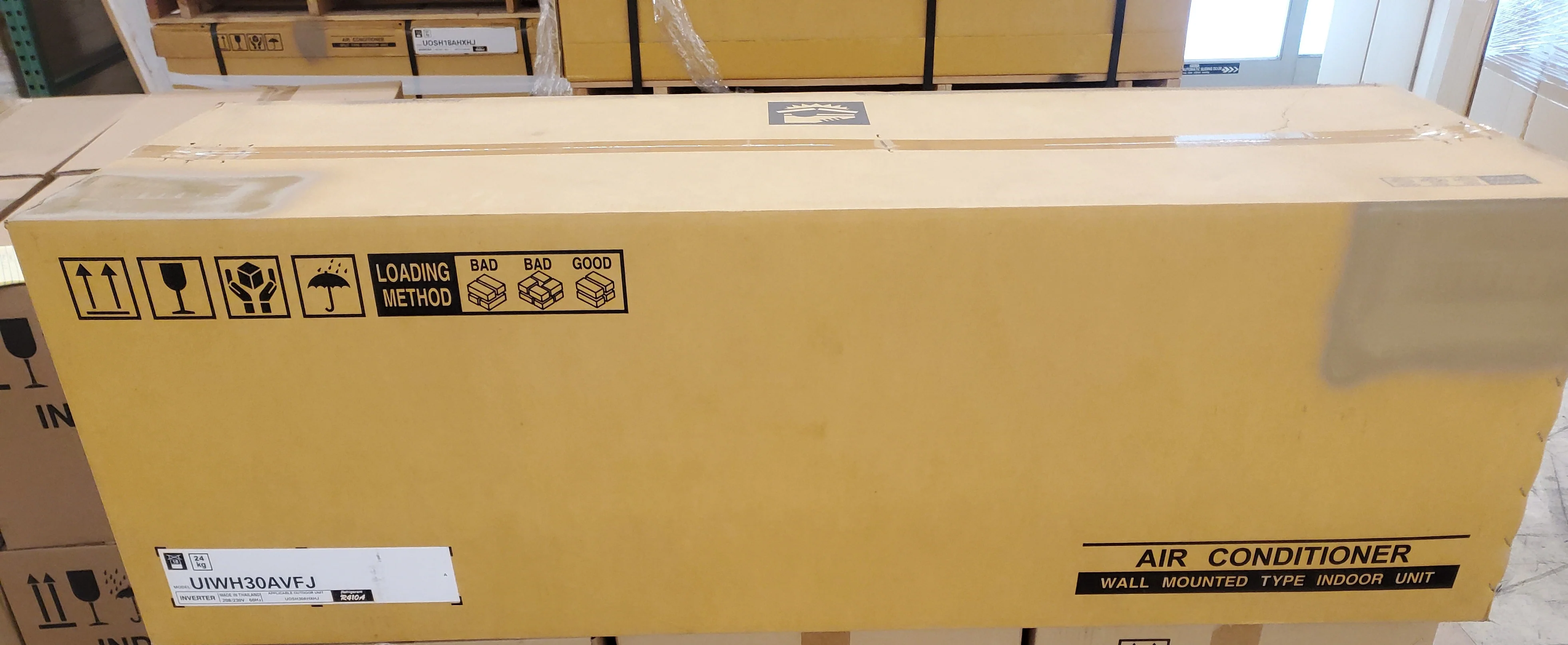 30,000 Btu Wall Mounted Inverter Indoor Mini-Split Heat Pump Unit, 18.7 Seer 208-230/60/1 R-410A - Image 7