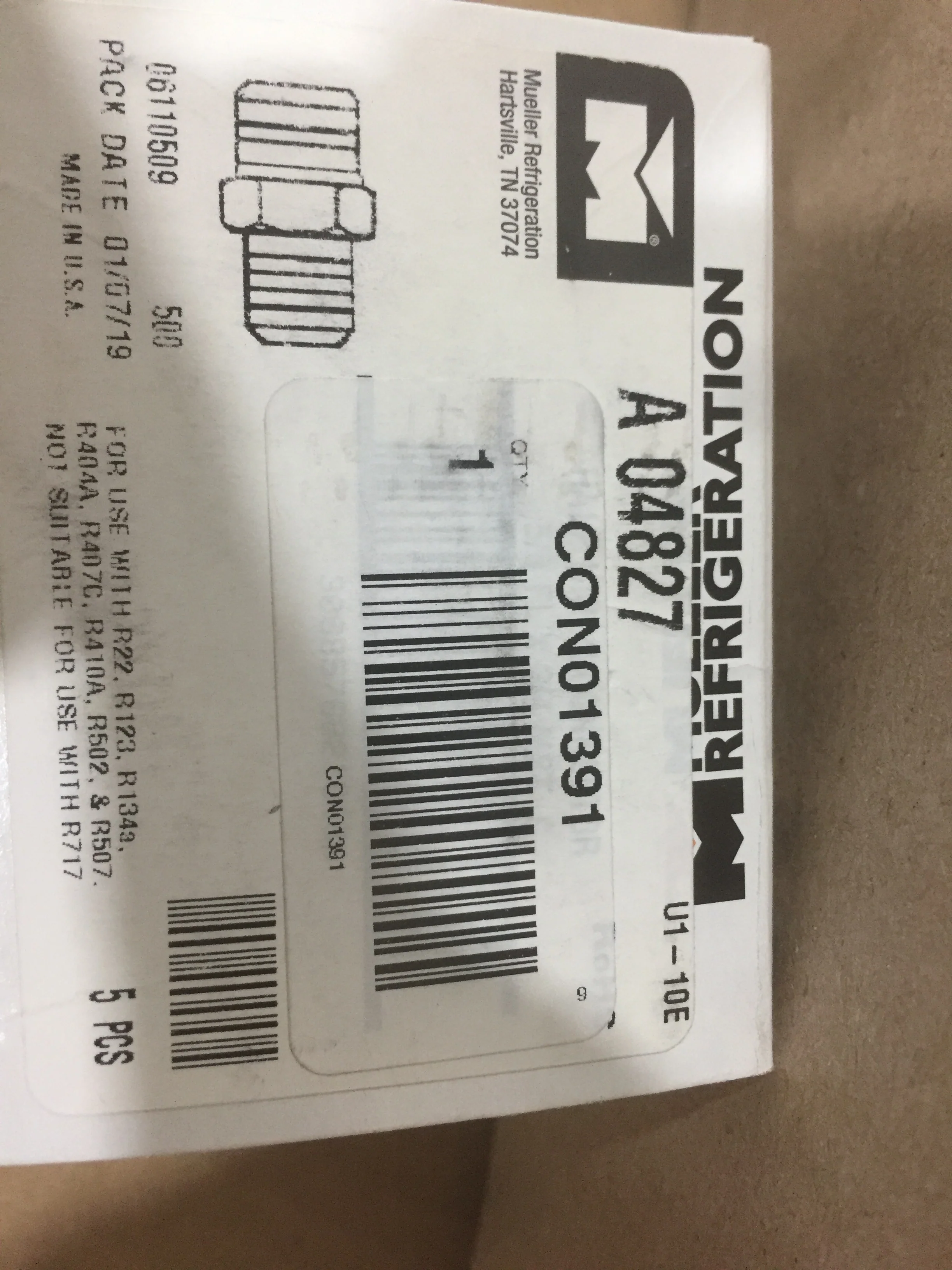 3/4" X 1 1/4" FLARE X MIP ADAPTOR (SOLD AS 5 PACK) - Image 3