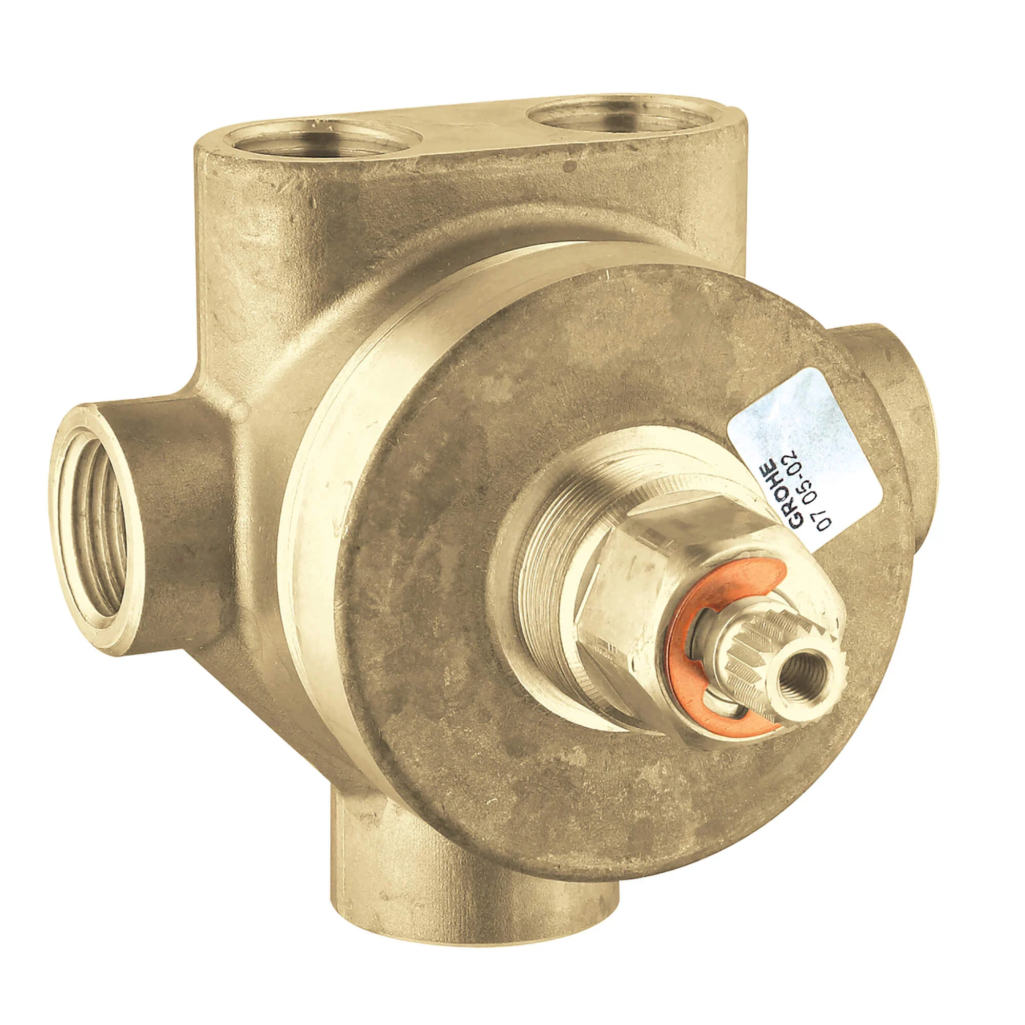 3/4" 3 Way Diverter Rough In Valve 5 Port
