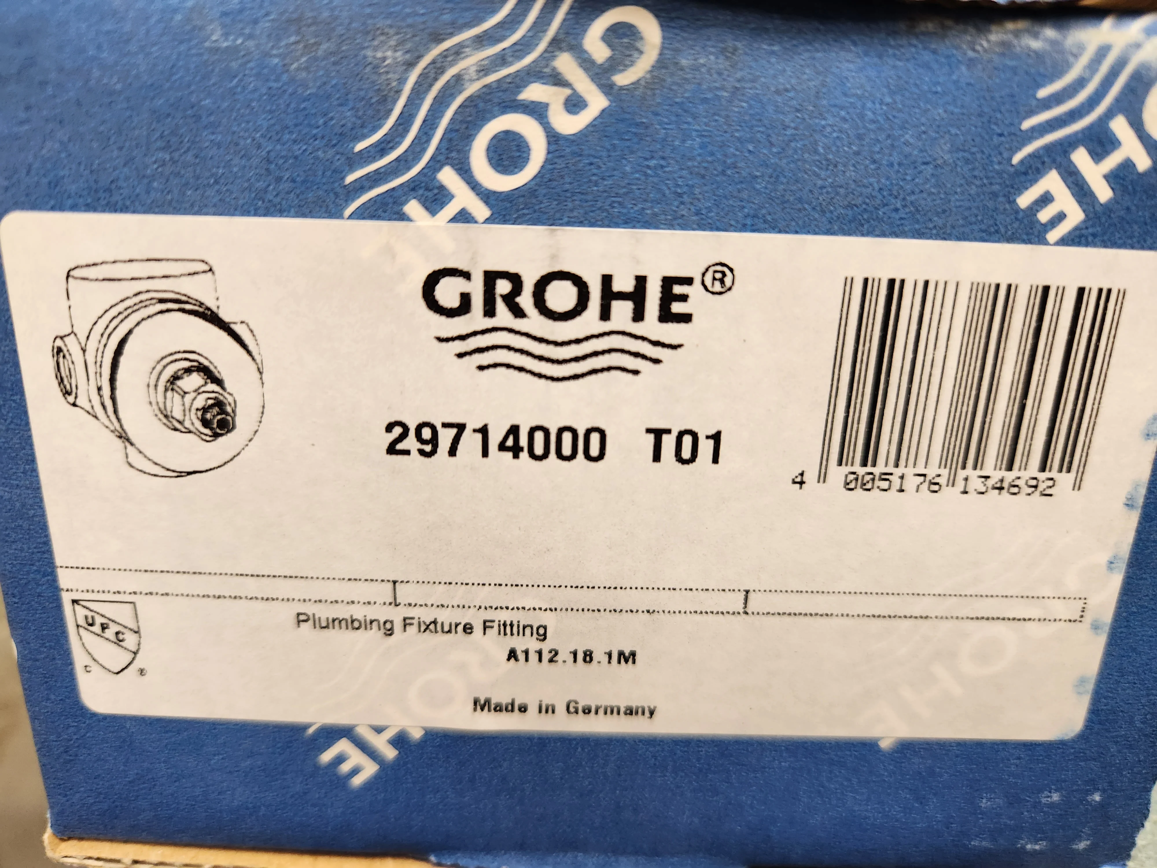 3/4" 3 Way Diverter Rough In Valve 5 Port - Image 4