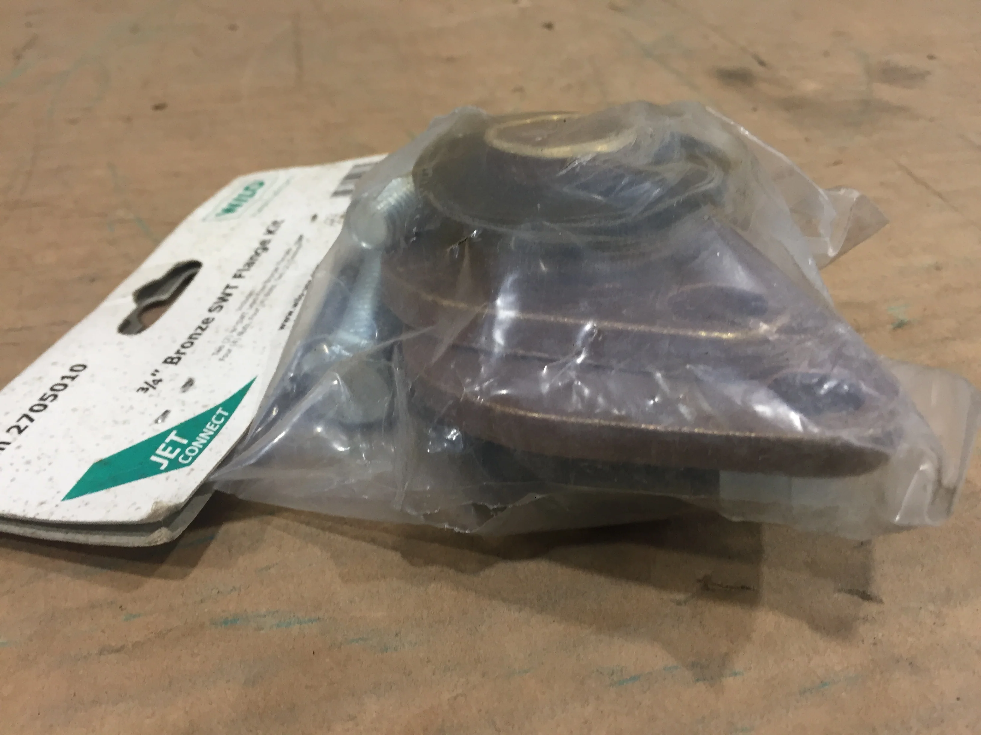 3/4 Bronze Sweat Flange Kit" - Image 3