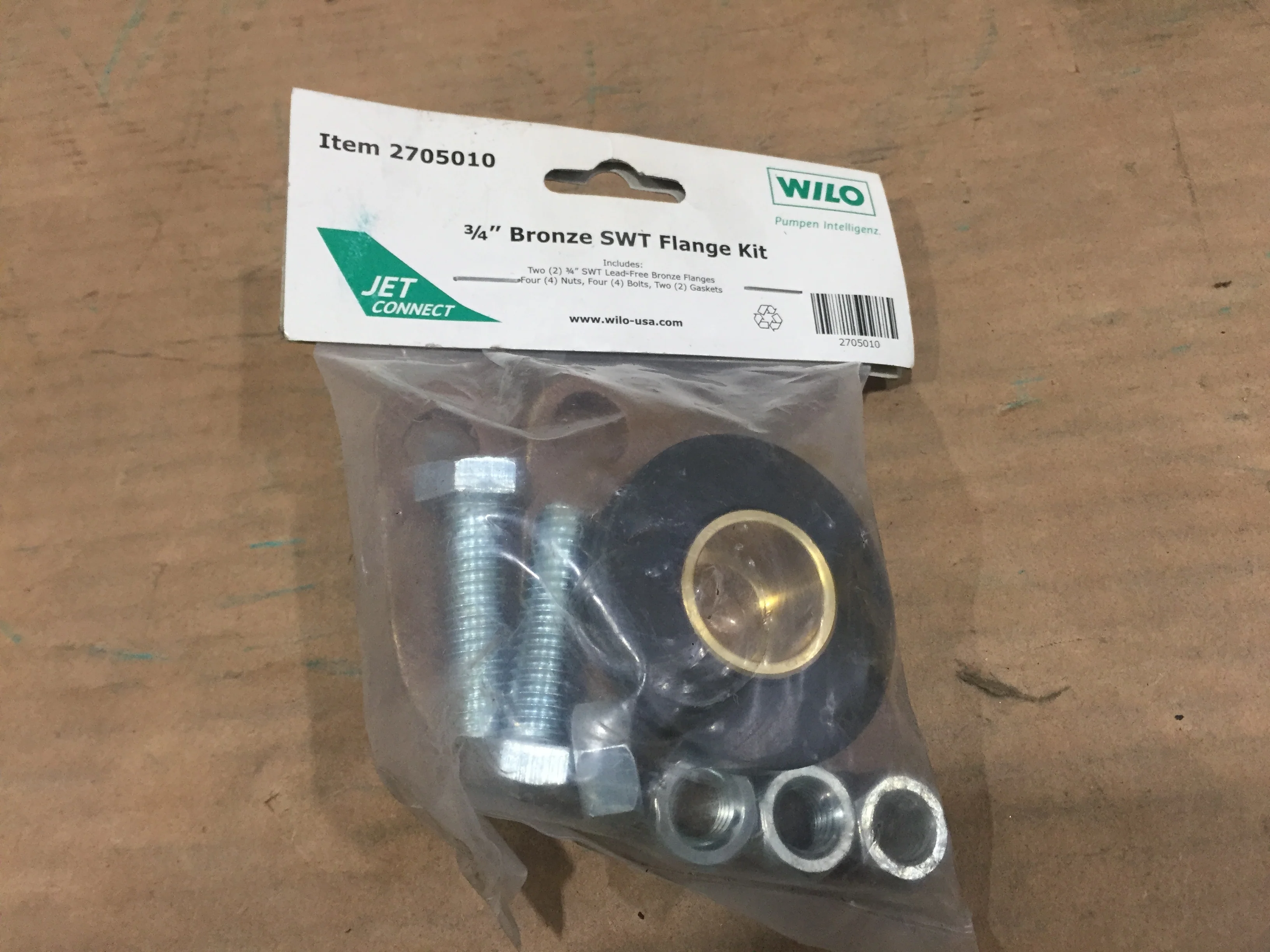 3/4 Bronze Sweat Flange Kit" - Image 5