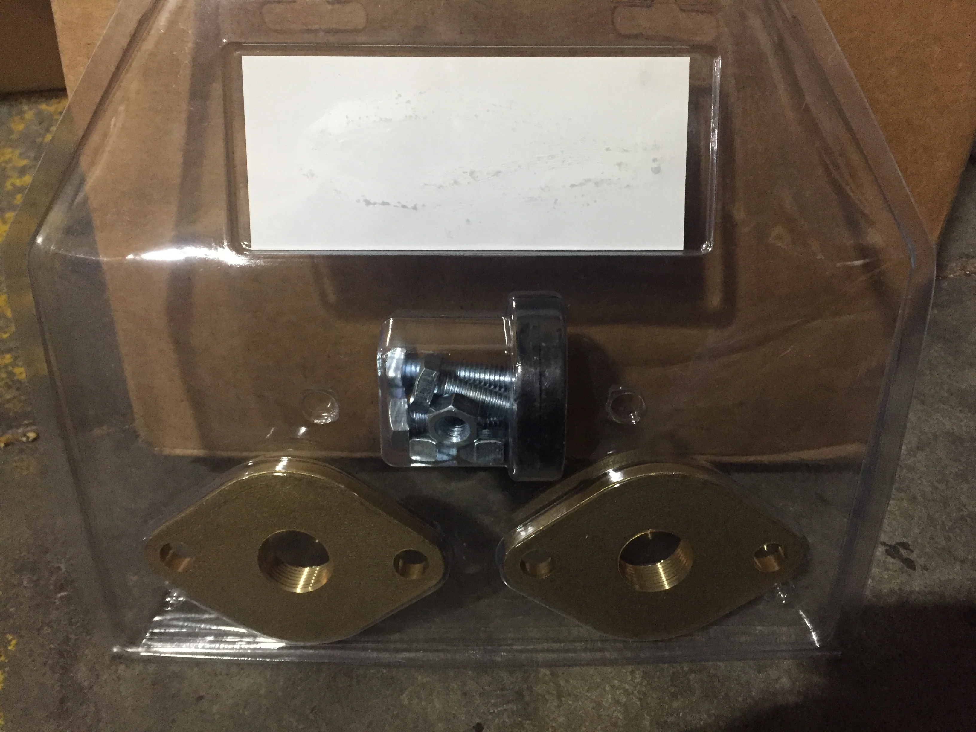 3/4" FNPT Brass Flange Kit - Image 2