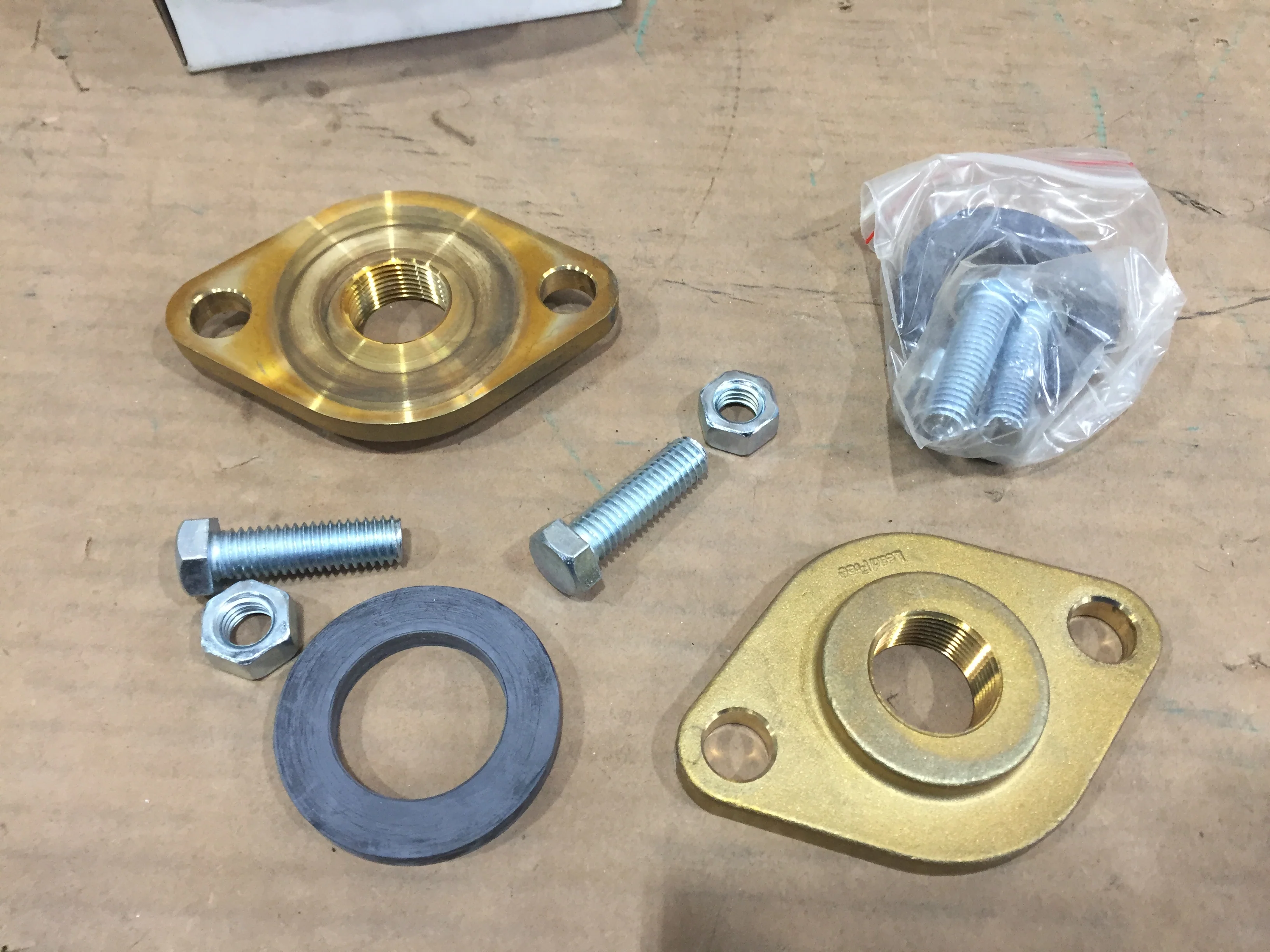 3/4" FNPT Lead Free Pump Flange Kit - Image 5