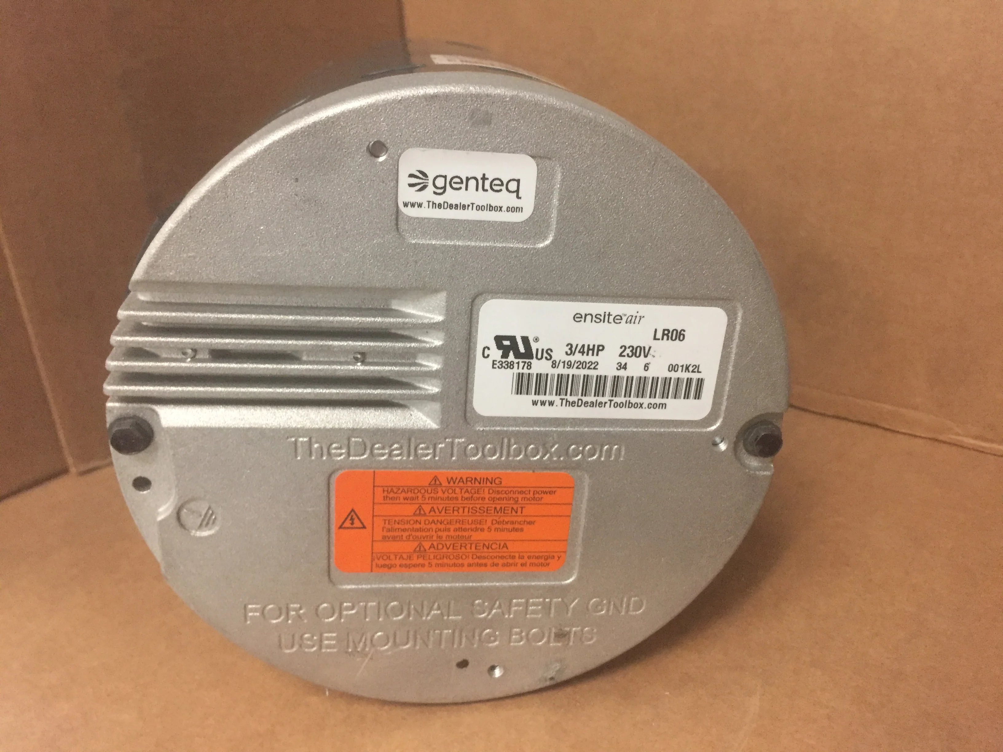 3/4 HP ECM Blower Motor 208-230/1/60 - Image 5