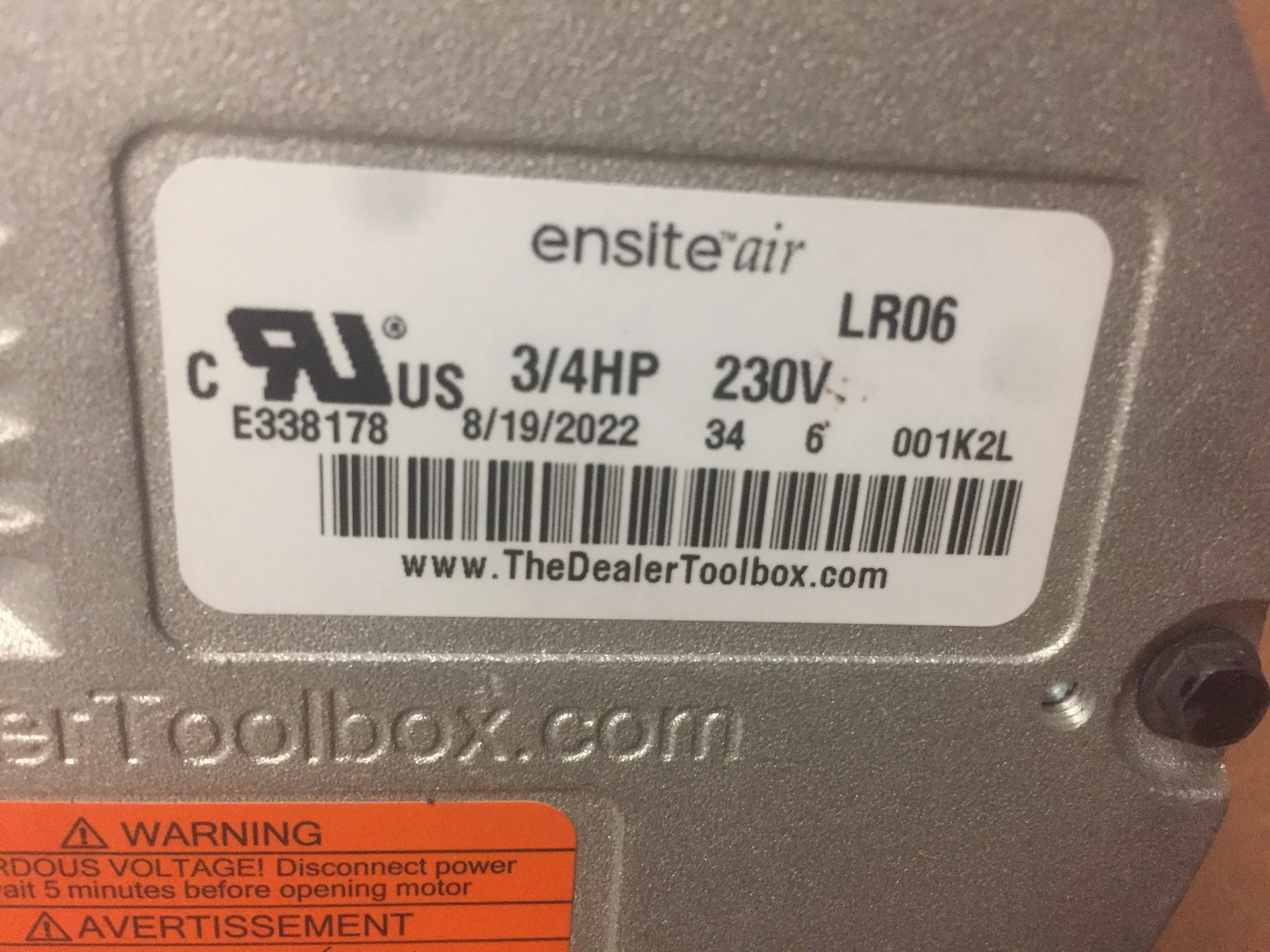 3/4 HP ECM Blower Motor 208-230/1/60 - Image 6