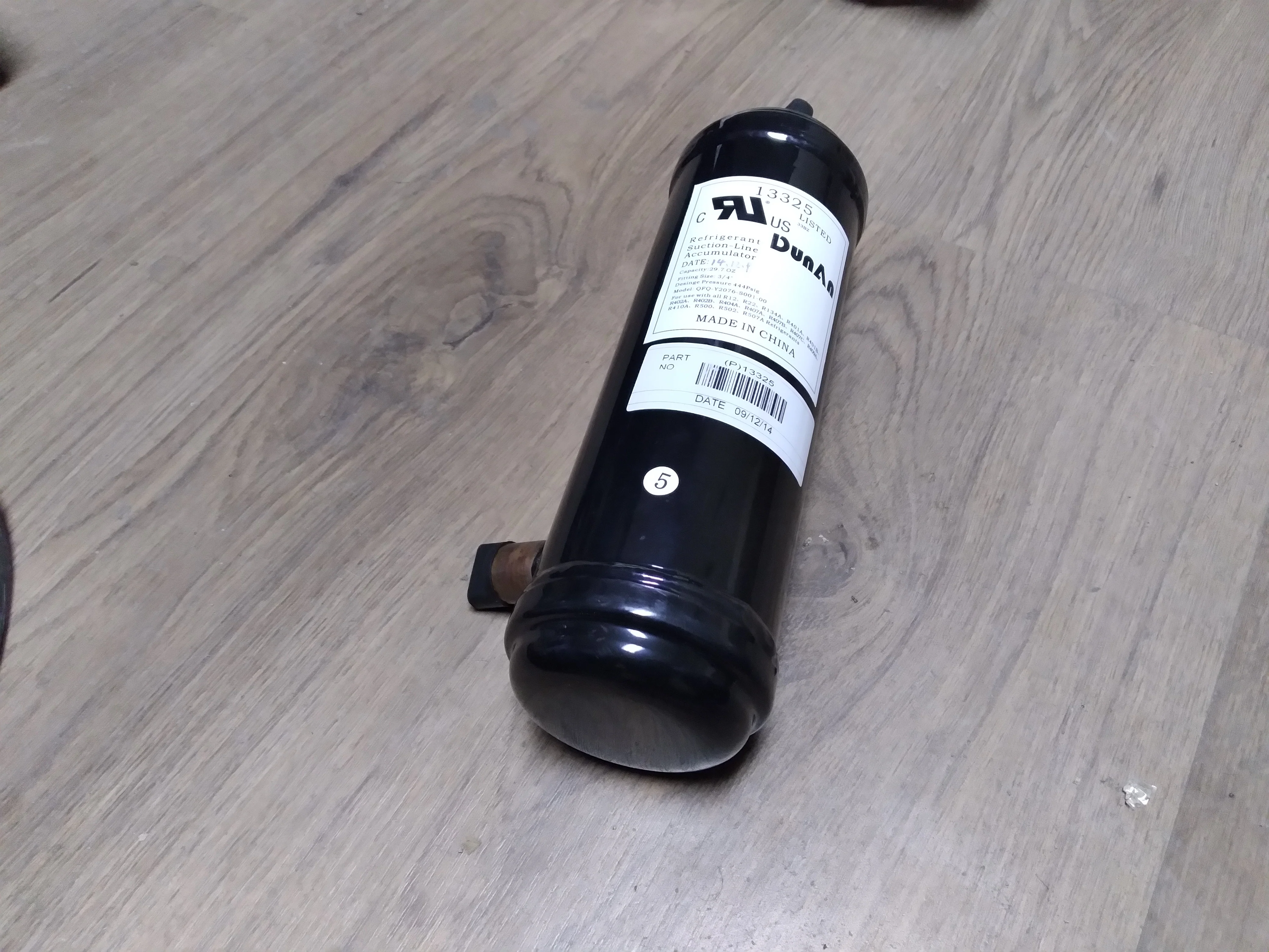 3/4" Suction Line Accumulator - Image 2