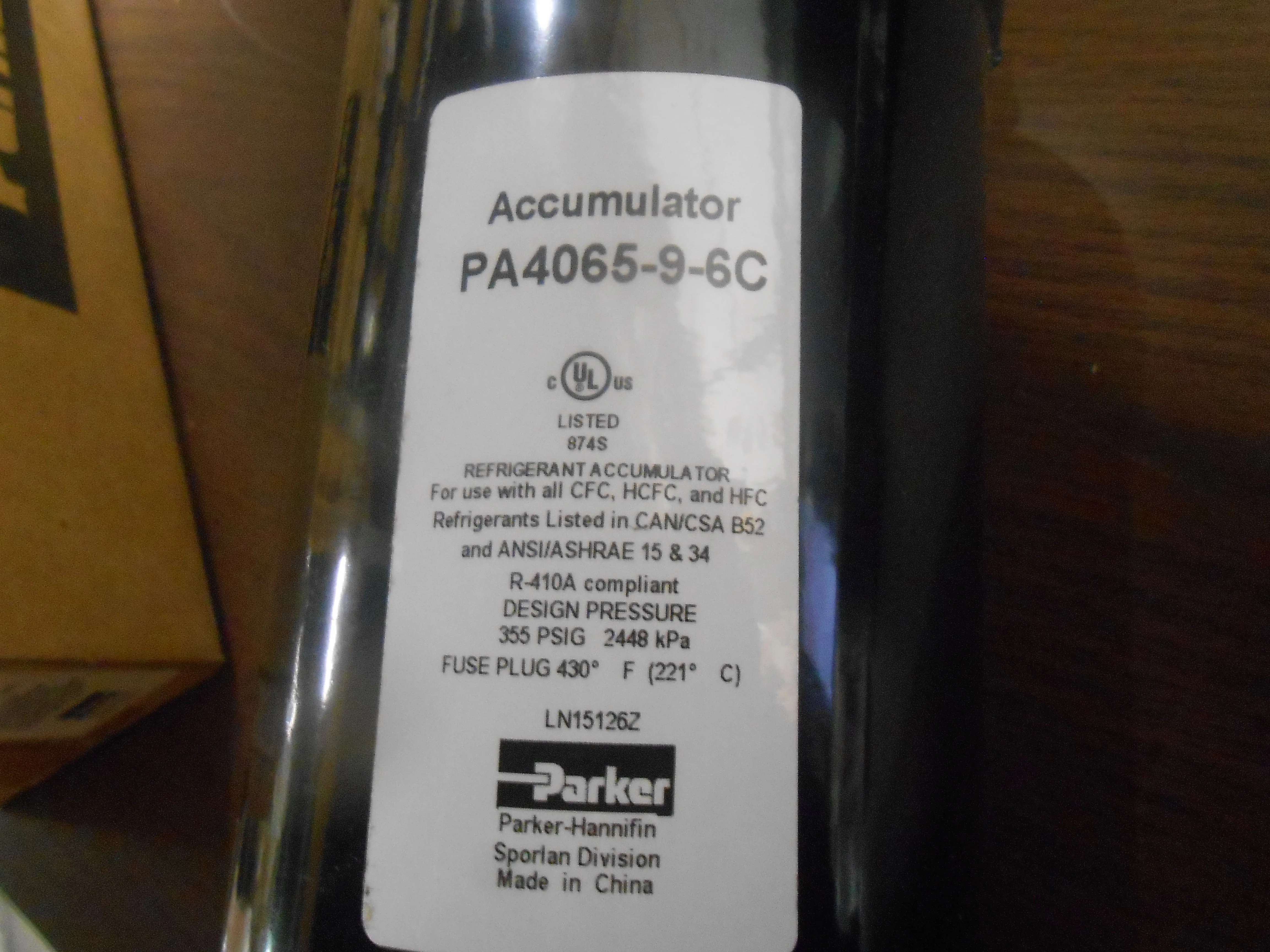 3/4" Sweat Suction Line Accumulator - Image 2