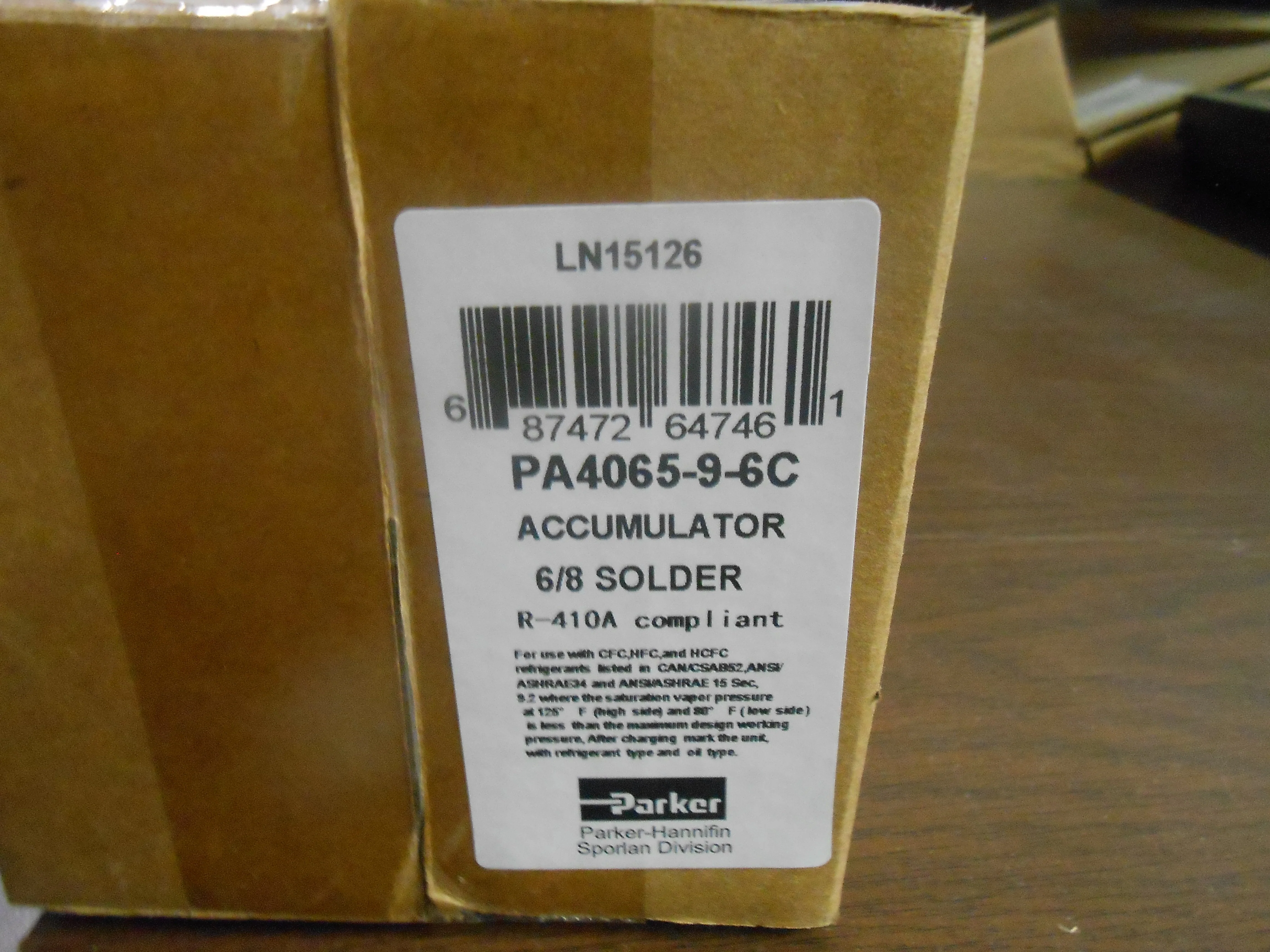 3/4" Sweat Suction Line Accumulator - Image 5