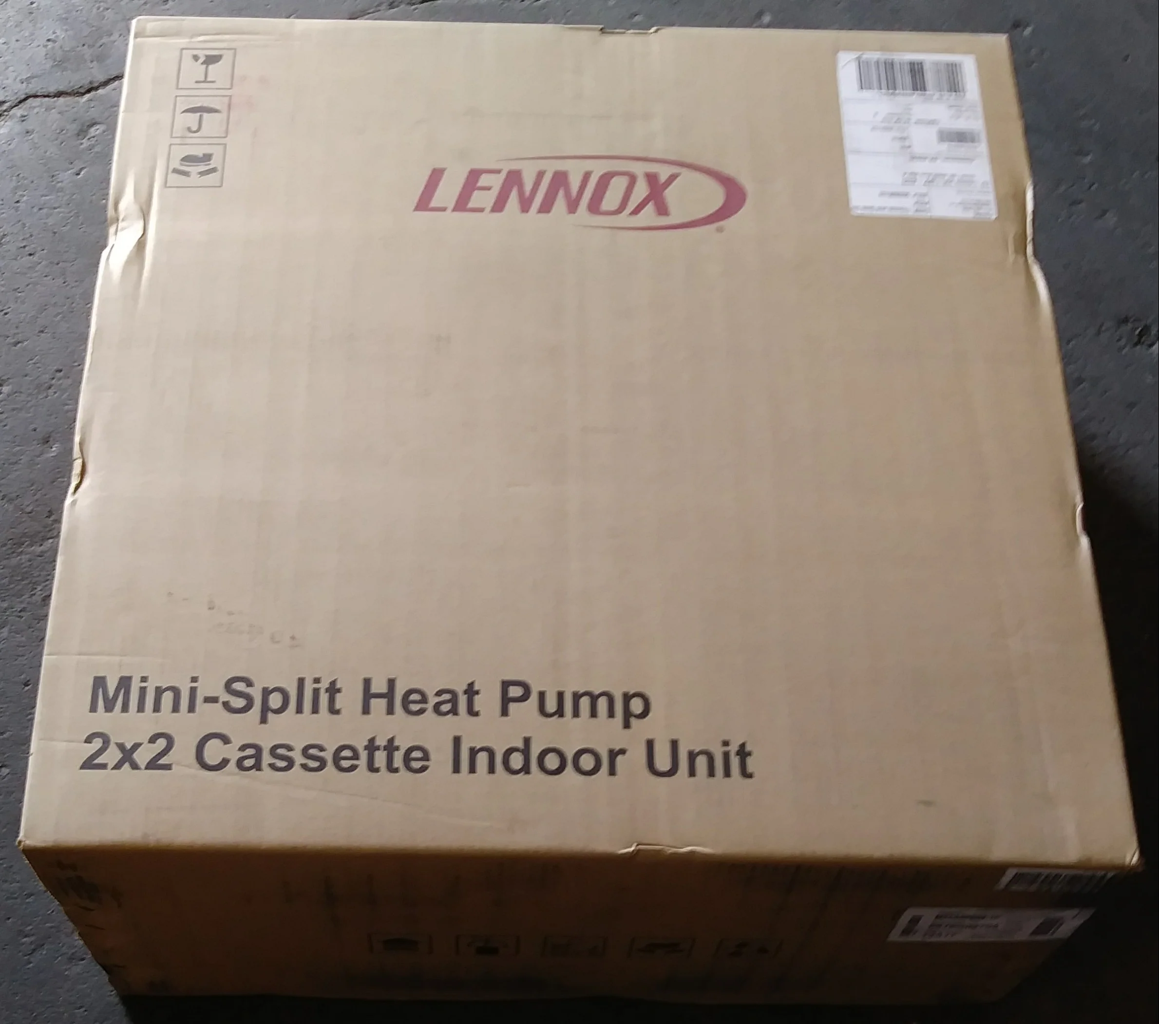 3/4 Ton Inverter Cassette ID Mini-Split Heat Pump ,19 Seer 208-230/60/1 R-410A - Image 6