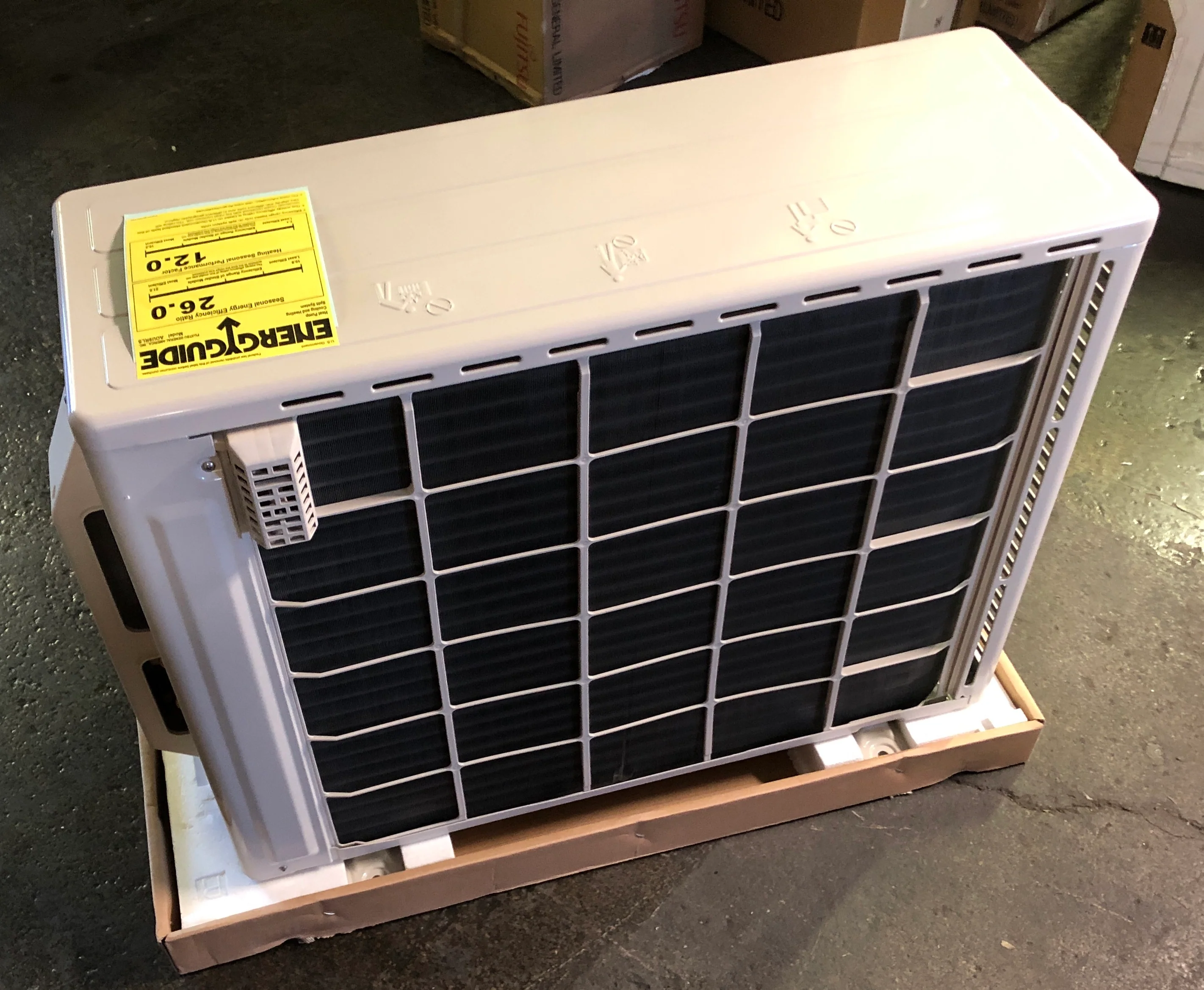 3/4 Ton Single-Zone Inverter Driven Outdoor Mini-Split Heat Pump Unit, 26 Seer 208-230/60/1 R-410A - Image 3