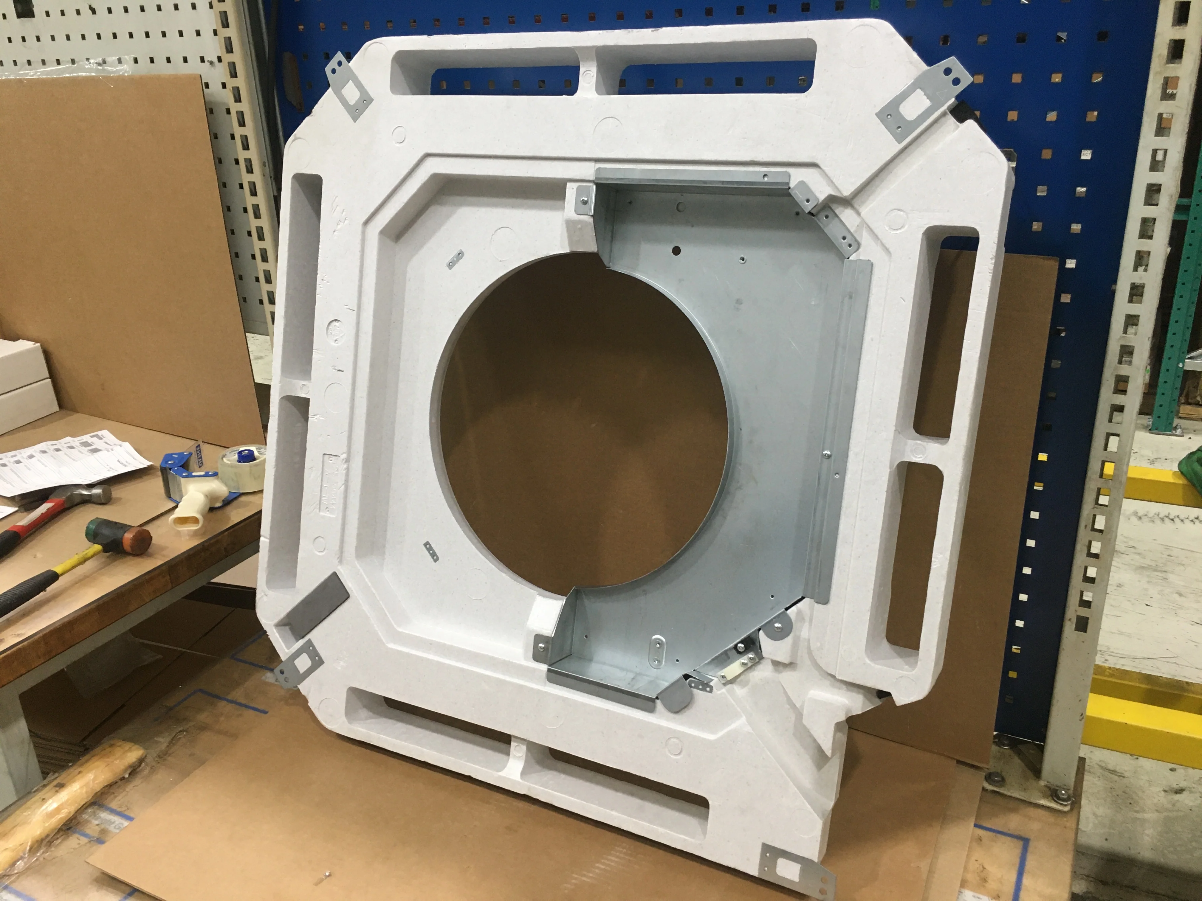 35 1/2" x 35 1/2" Drain Pan - Image 2