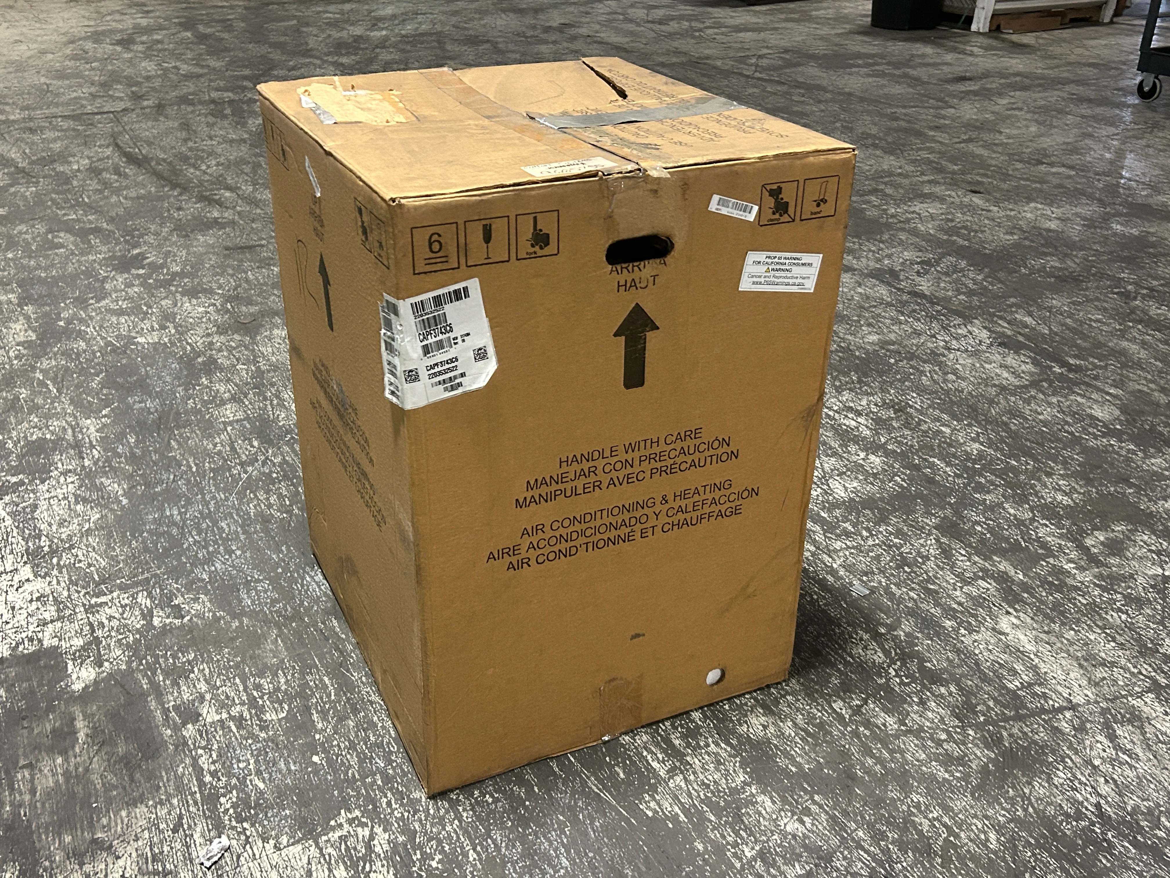 3.5 Ton AC/HP Upflow/Downflow Cased A Coil; R22/R410A, CFM 2200 - Image 5