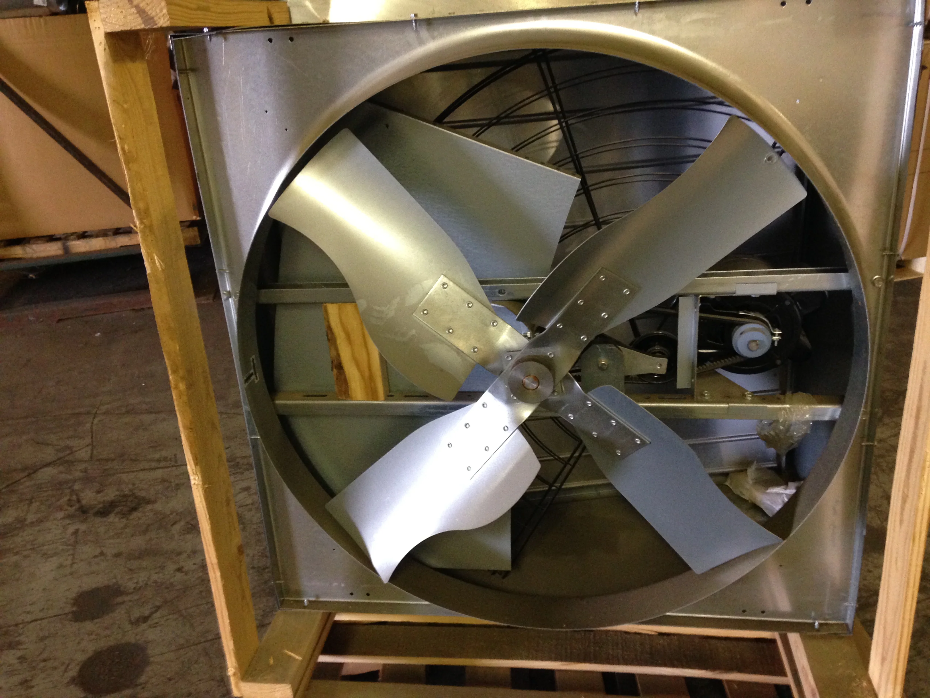 36" Belt Driven Cone Exhaust Fan 115/120/60/1 - Image 6