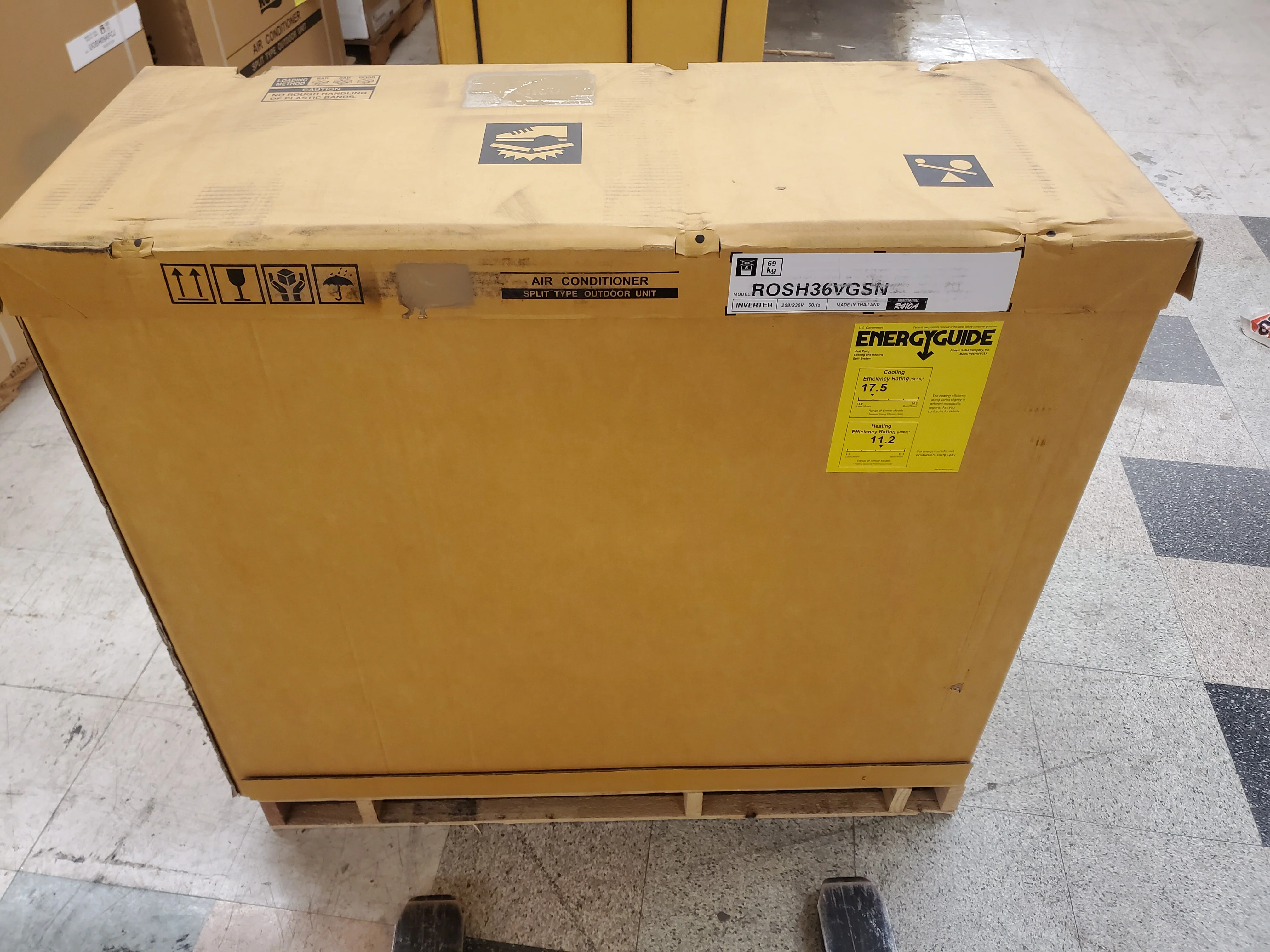 36,000 BTU Classic Series Single-Zone Inverter Outdoor Mini-Split Heat Pump Unit - Image 7