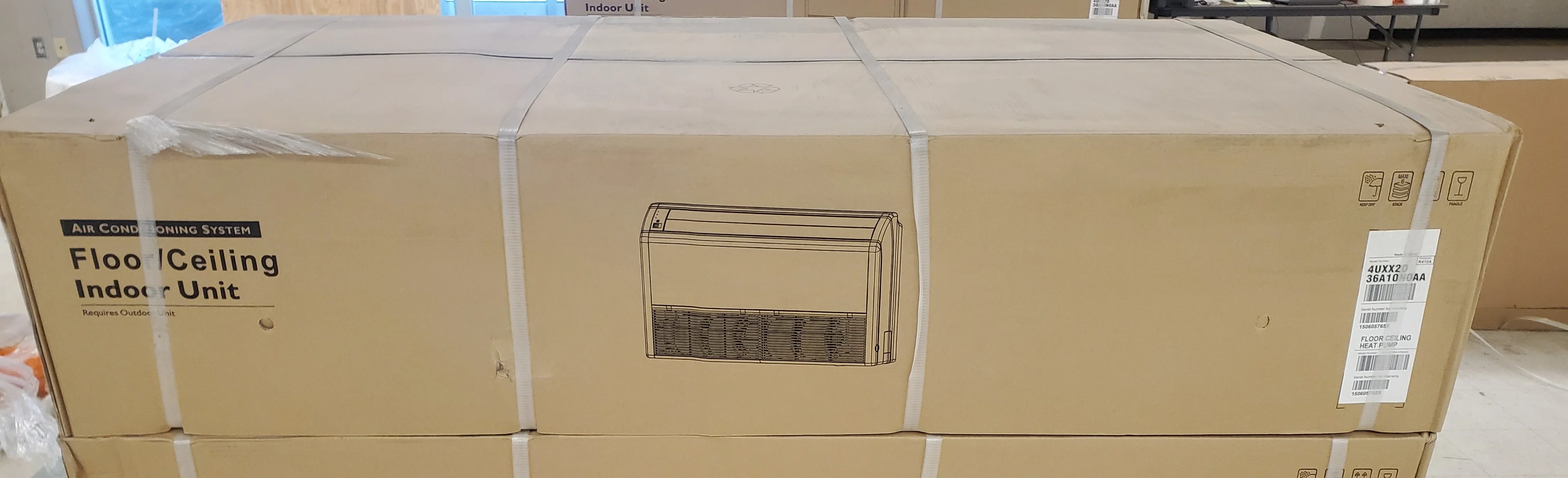 36,000 BTU Inverter Indoor Mini-Split Floor/Ceiling Heat Pump Unit - Image 7