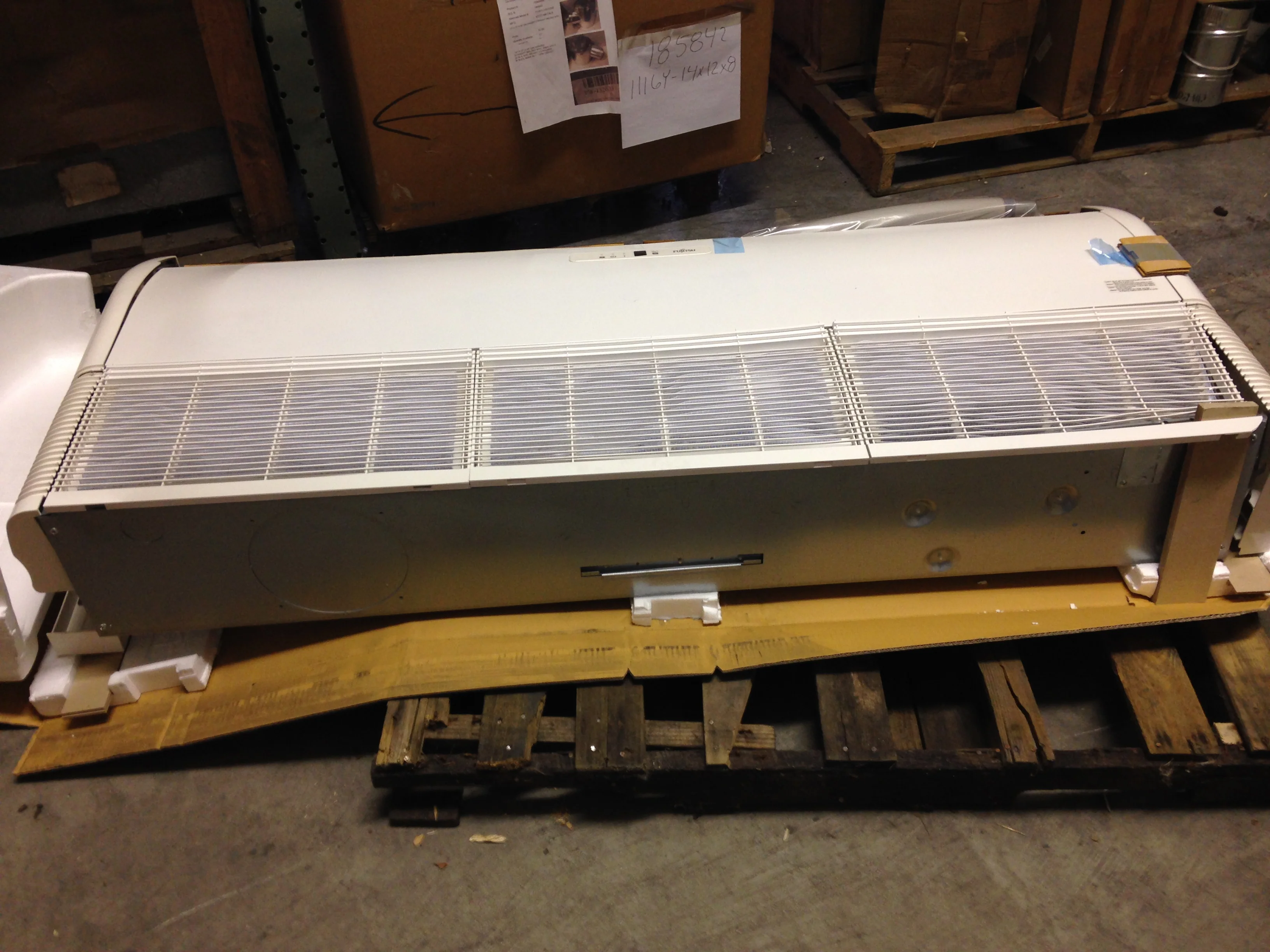 36,000 Btu Single Zone Ceiling Type Indoor Mini-Split Heat Pump Unit, 208-230/60/1 R-410A CFM 995