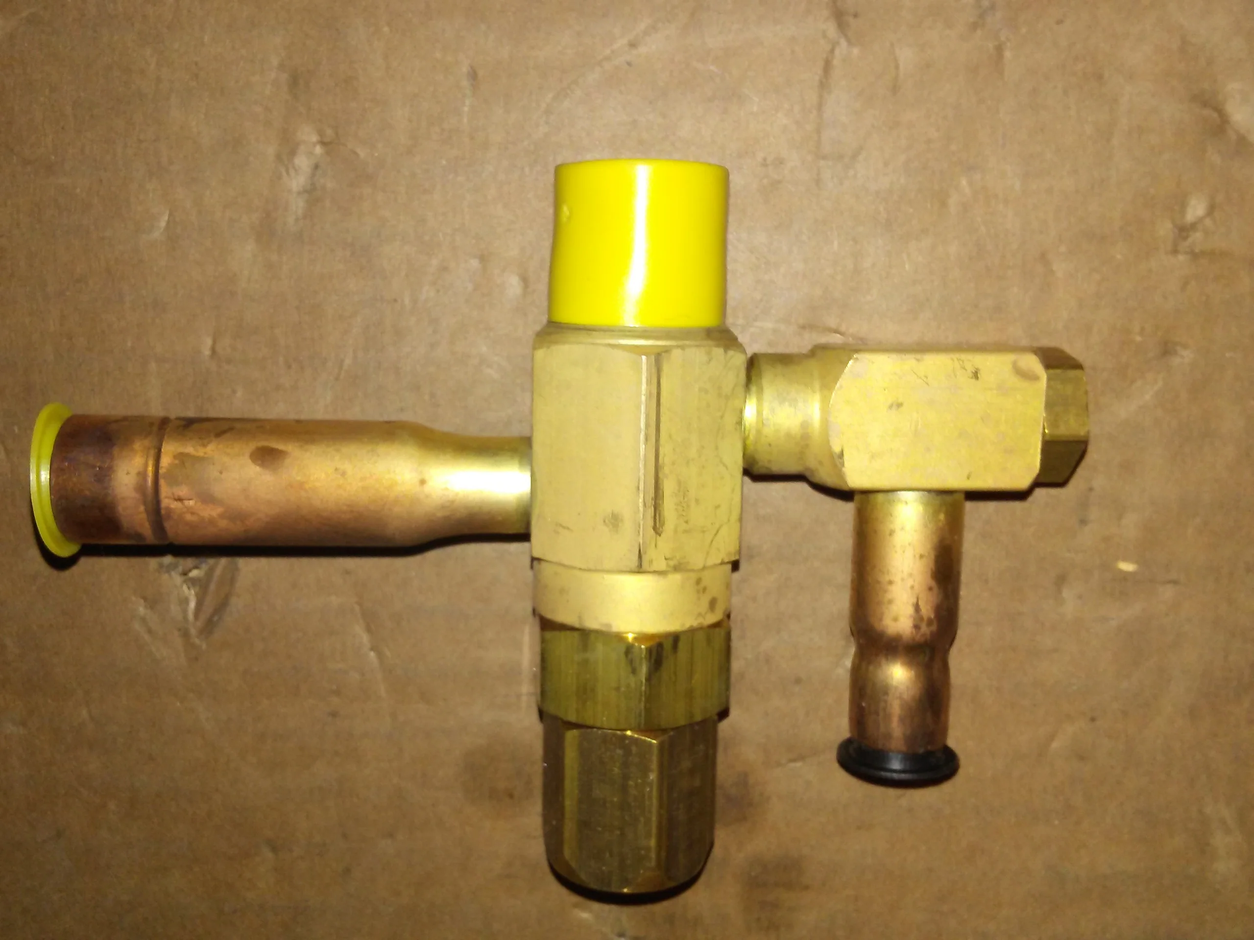 3/8" X 1/2" ODF Expansion Valve Body with Internal Equalized - Image 7