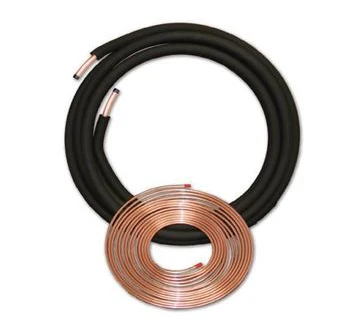 3/8" x 3/4" x 3/4" x 35 Ft. Copper Line Set - Image 2