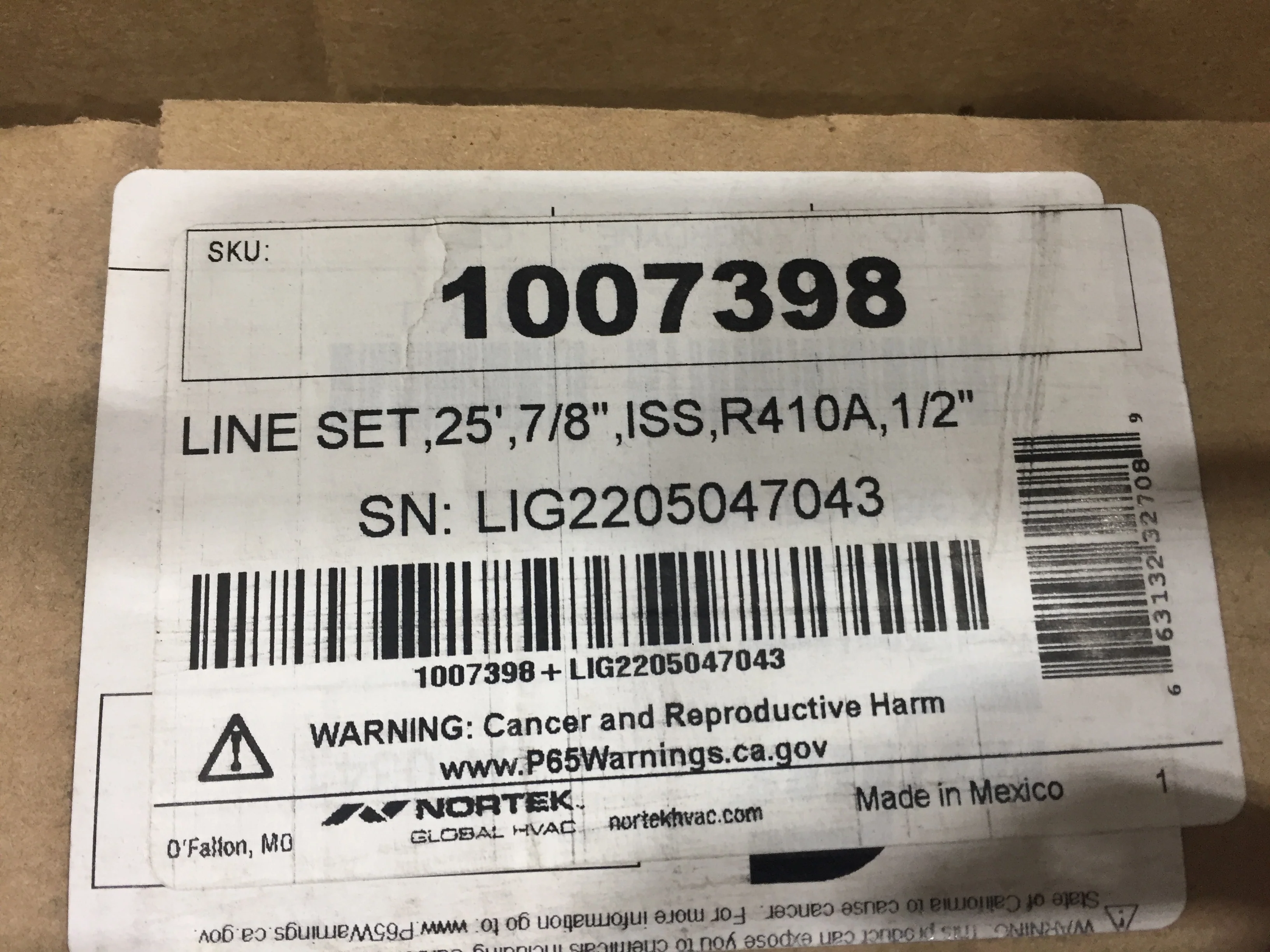 3/8 x 7/8" x 1/2" x 25 FT Quick Connect Pre-Charged R-410A Line Set" - Image 5