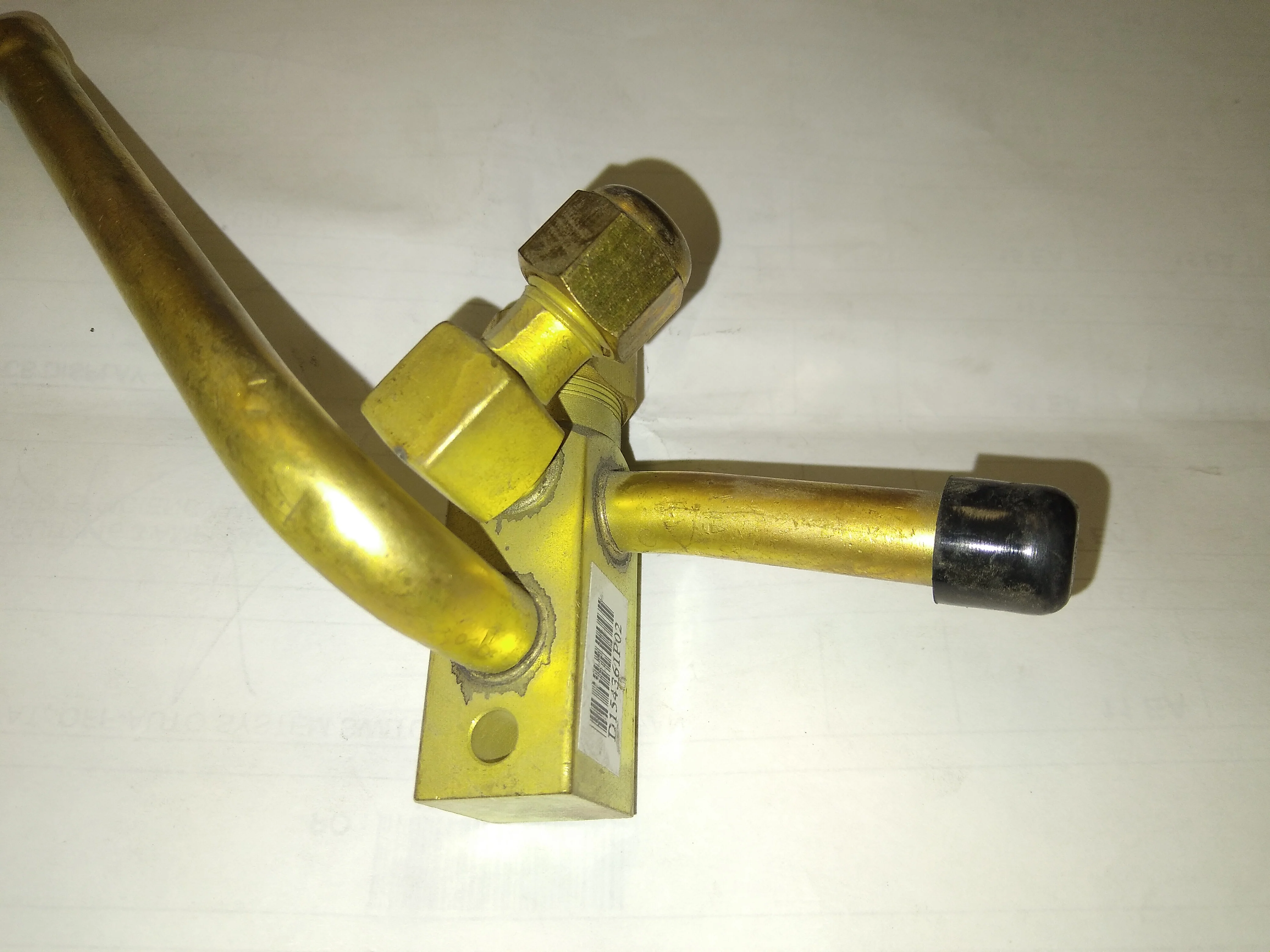 3/8" ODF Liquid Line Service Valve w/1/4" SAE Access Port - Image 2