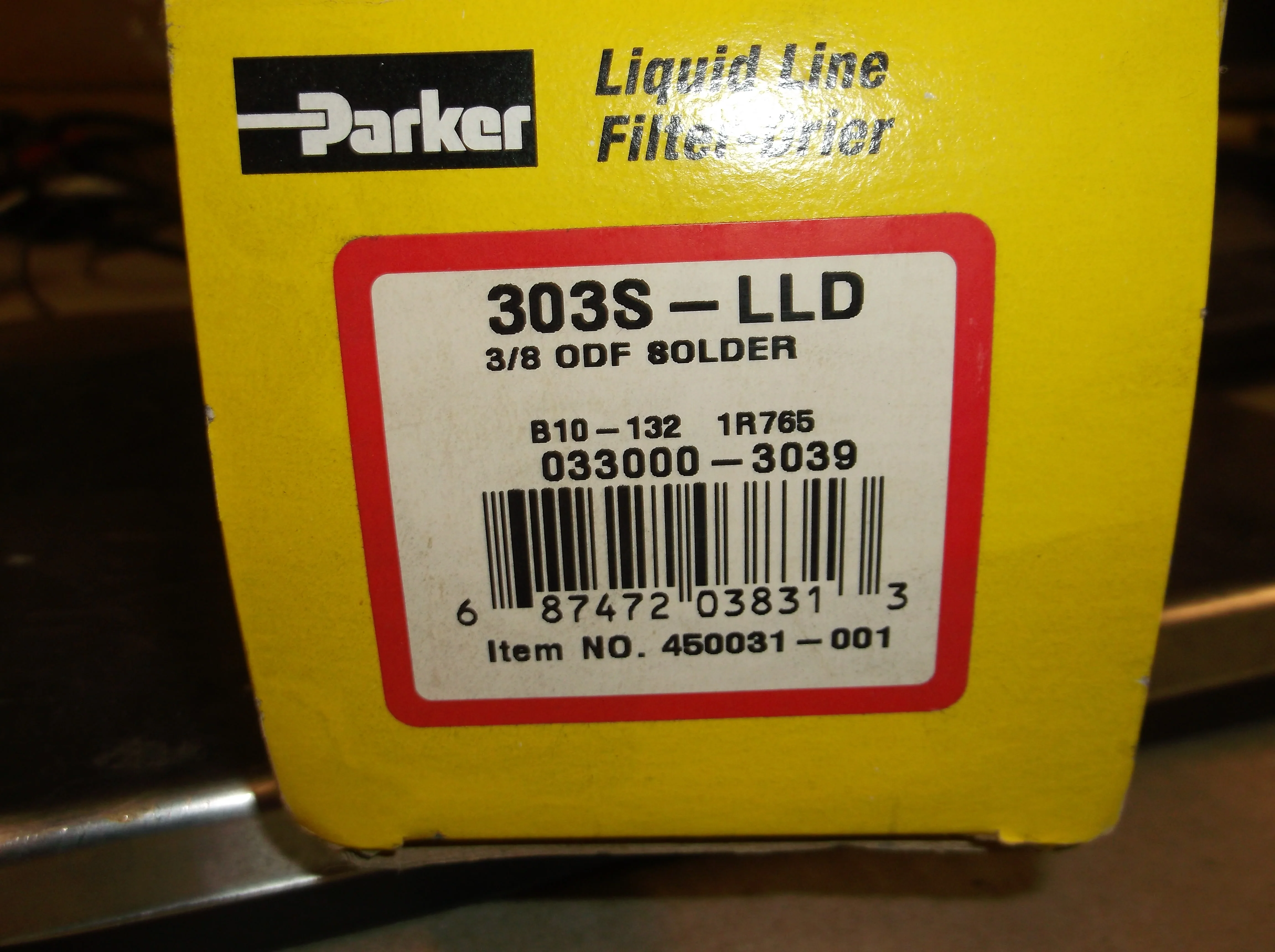 3/8" SWEAT 30 CU.IN. LIQUID LINE FILTER-DRIER - Image 3