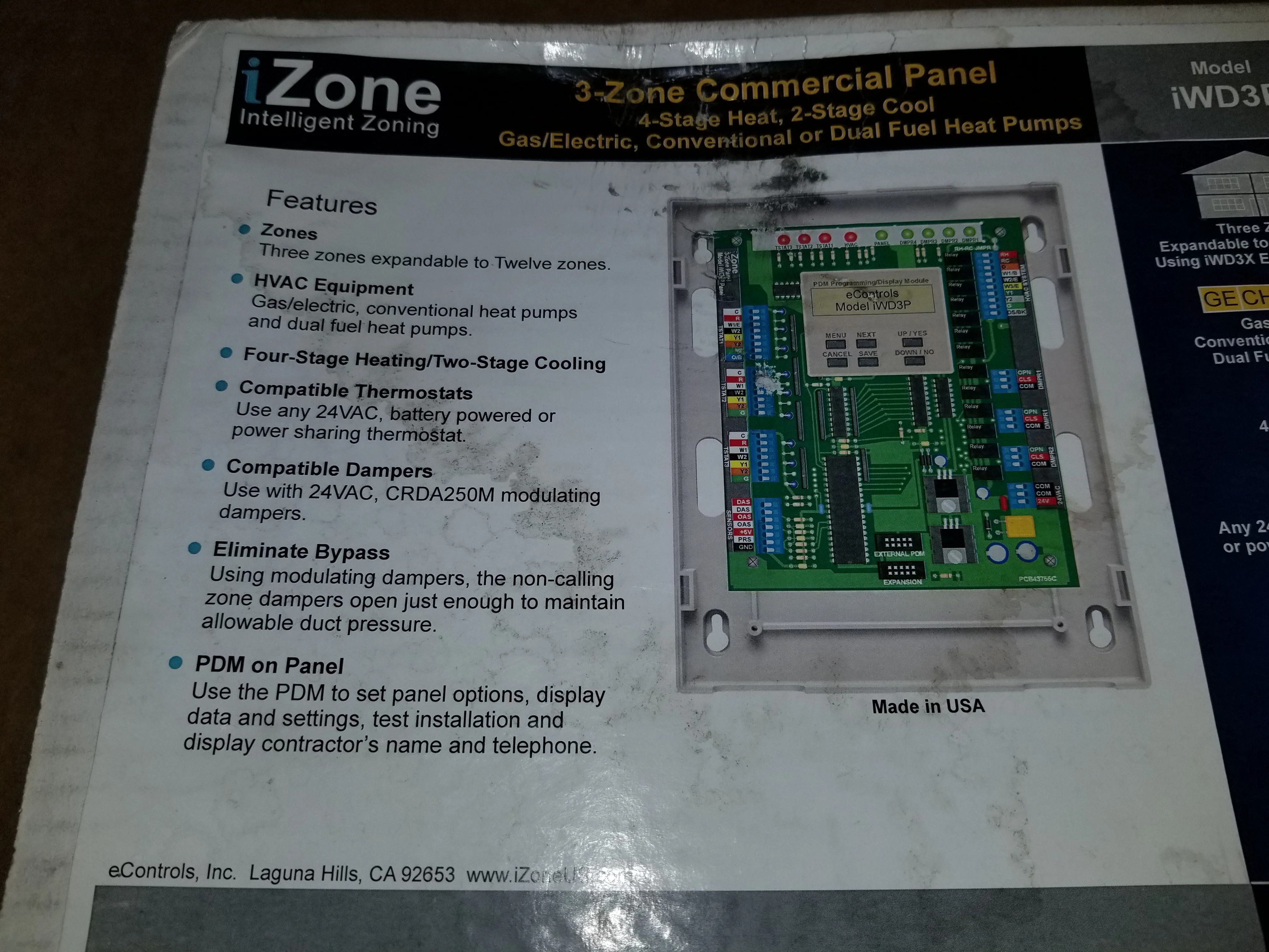 3-Zone Commercial Panel - Image 7