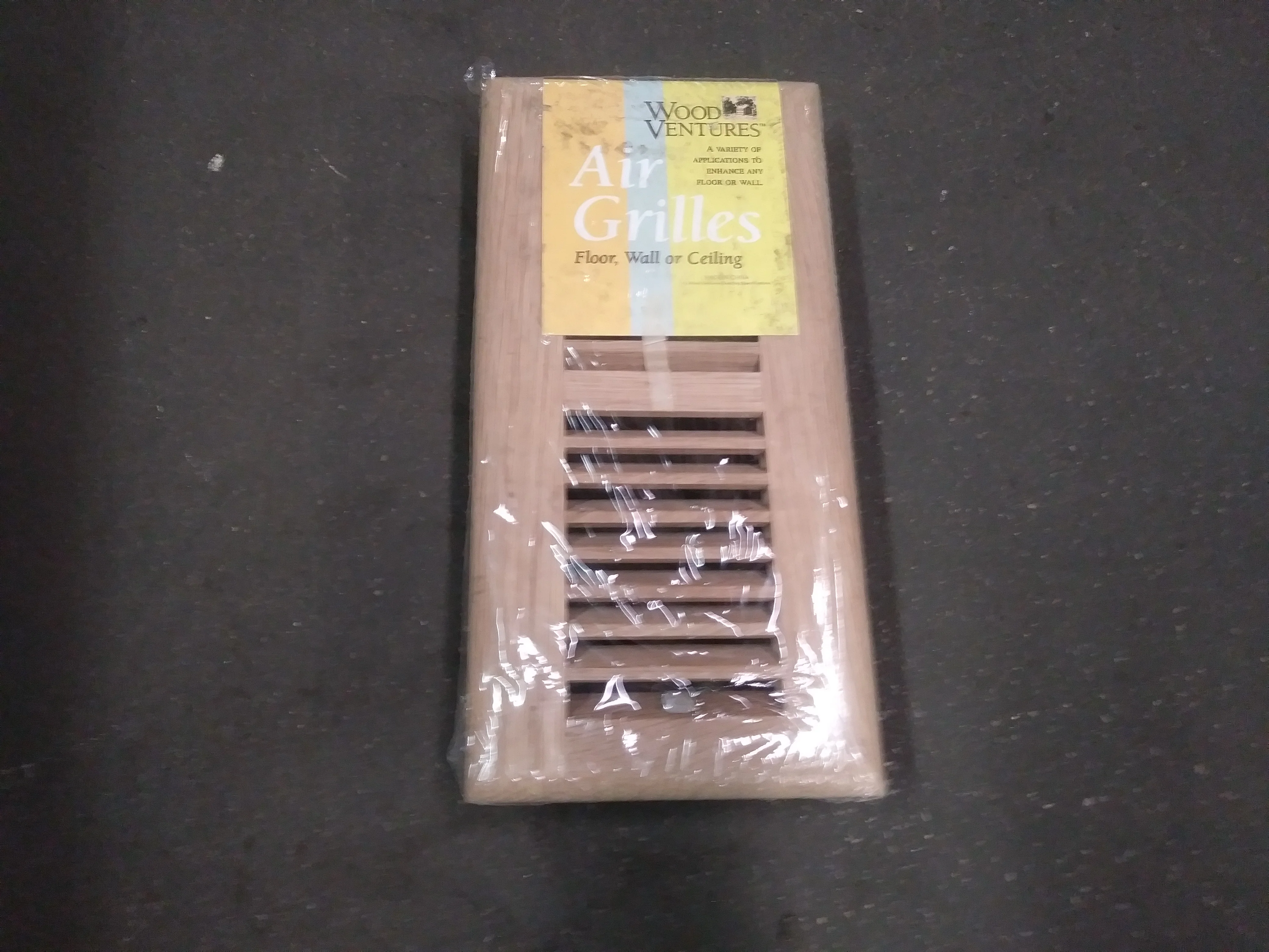 4" X 10" WOOD DESIGNS INSERT FLOOR REGISTER - Image 4