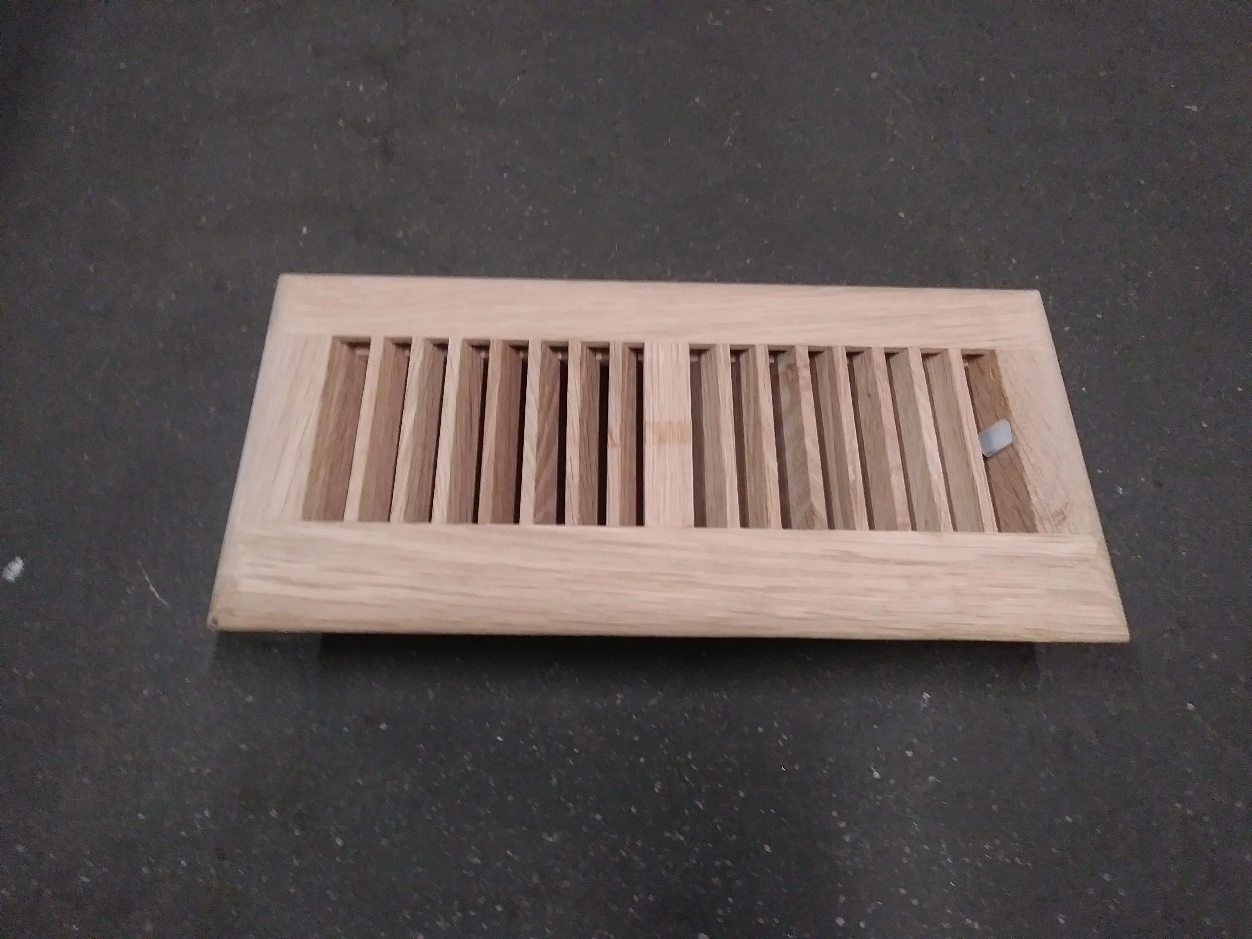 4" X 10" WOOD DESIGNS INSERT FLOOR REGISTER - Image 5