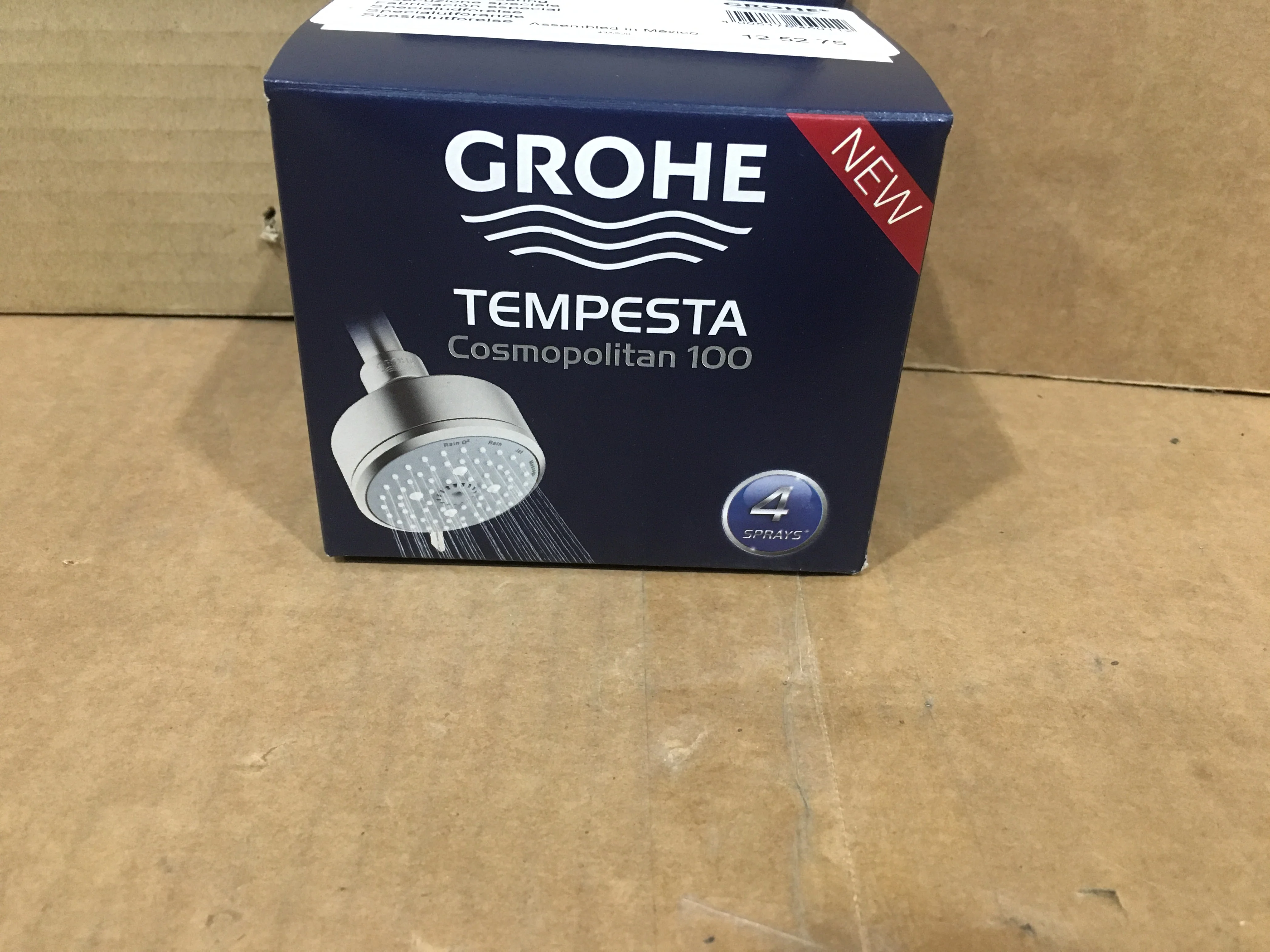 4-Spray Tempesta Cosmopolitan 100 Shower Head - Image 4
