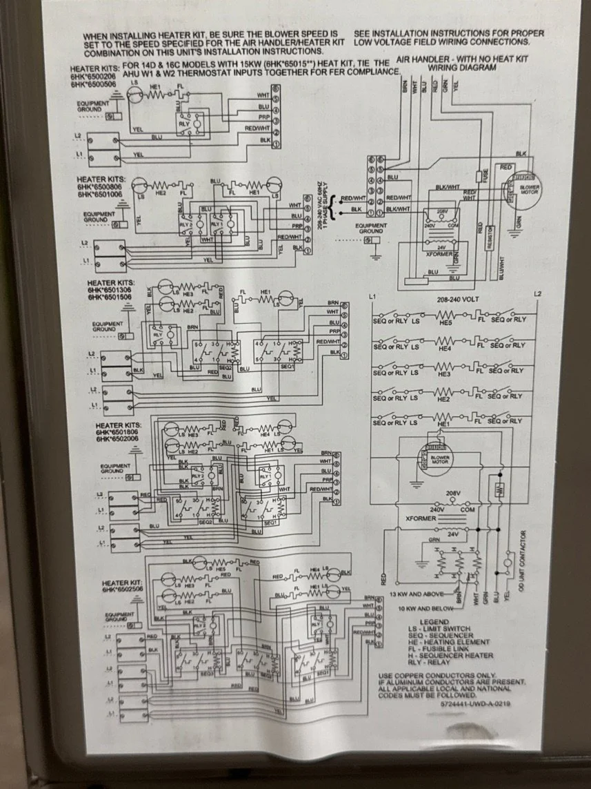 4 Ton AC/HP ECM Multiposition Air Handler 208-230/60/1 R-410A CFM 1600 - Image 5