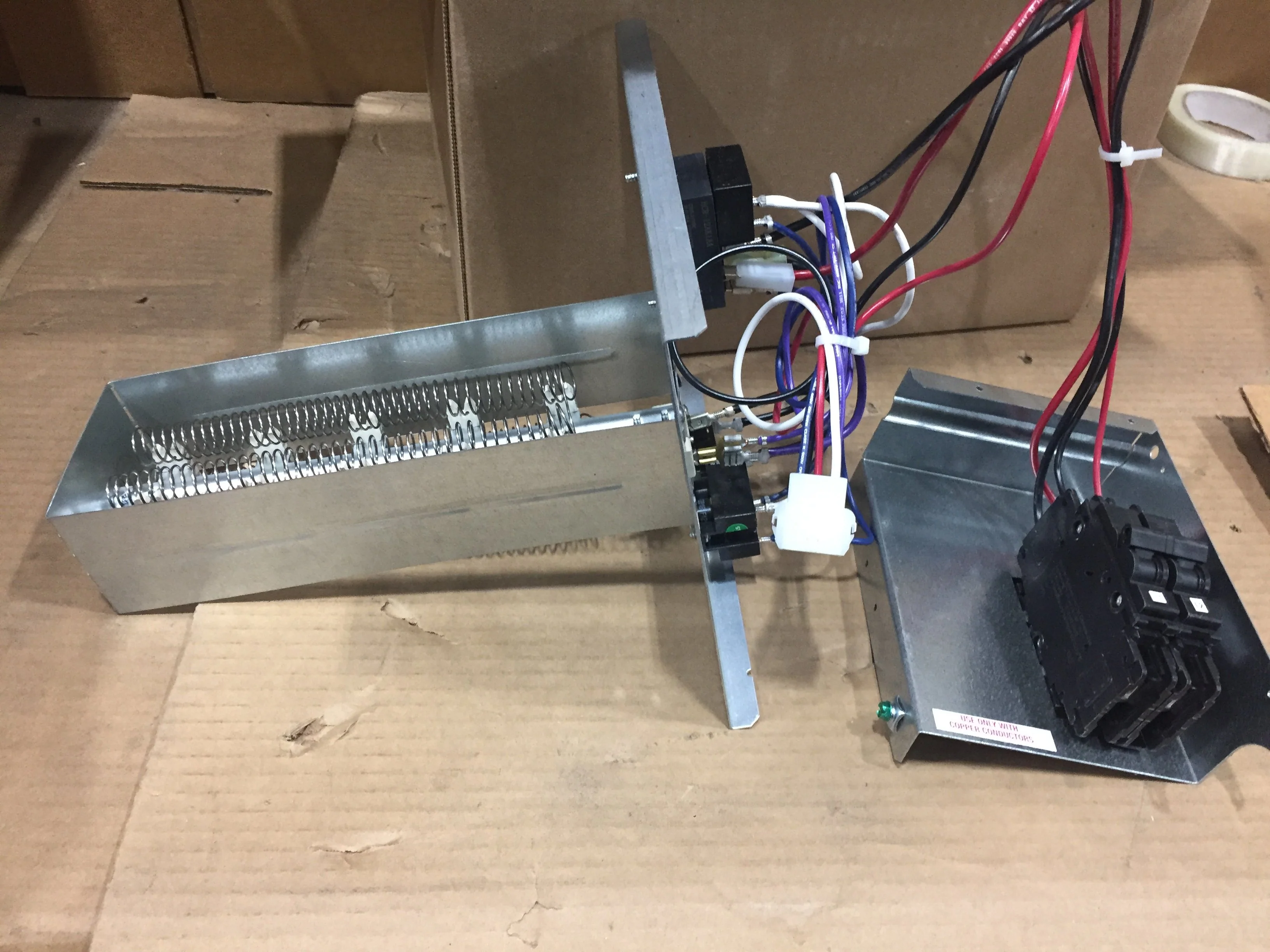 4 Ton AC/HP Multiposition Variable Comm Compatible Air Handler with 5 kW Electric Heat Kit 240/60/1 - Image 3