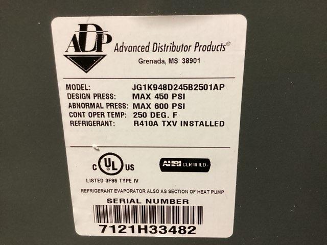 4 Ton AC/HP Upflow/Downflow Cased A Coil, R410A CFM 1600 - Image 4