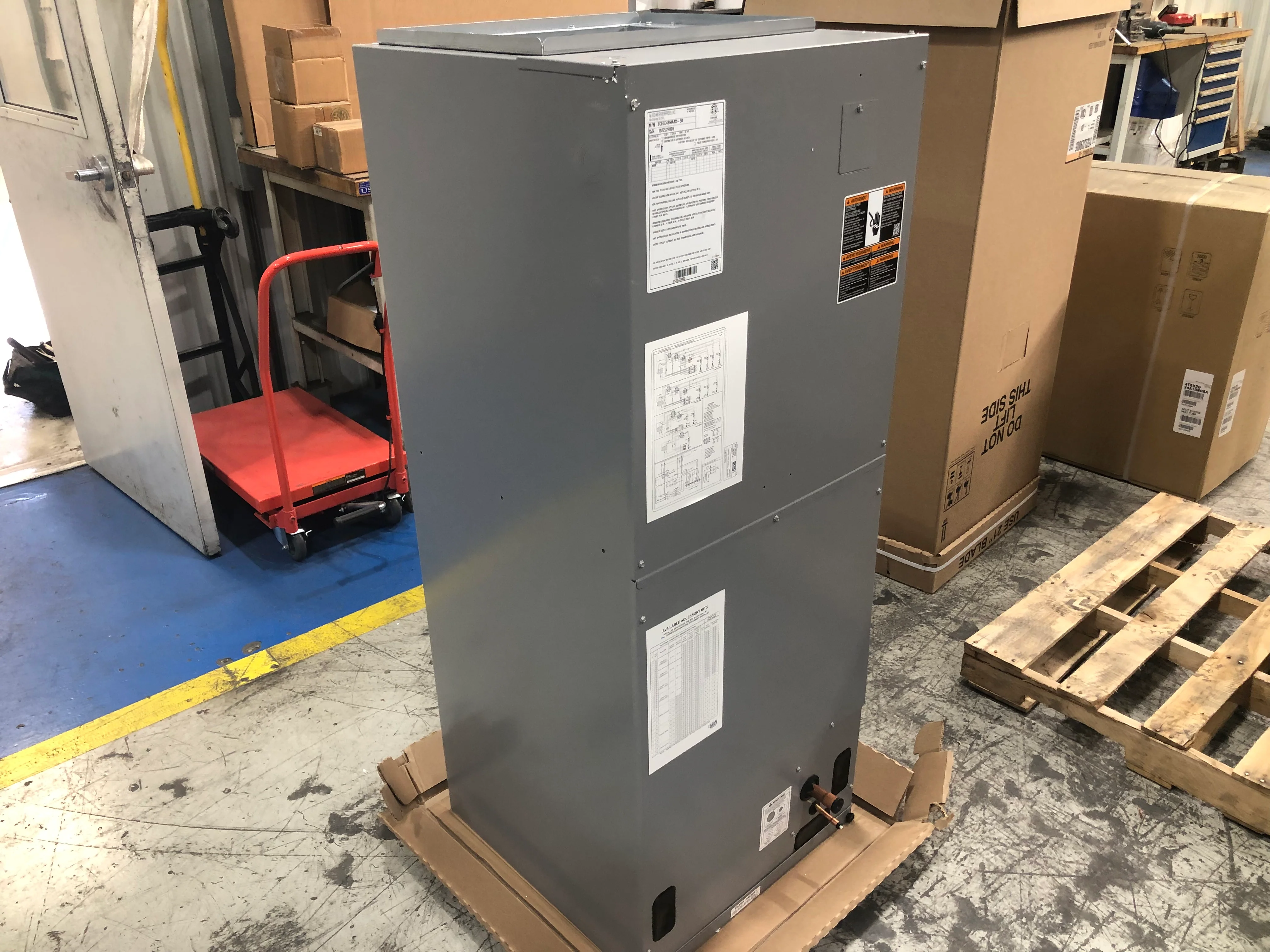 4 Ton AC/HP Upflow/Horizontal Constant Torque PSC Fancoil 200-230/60/1 R-410A CFM 1600 - Image 2
