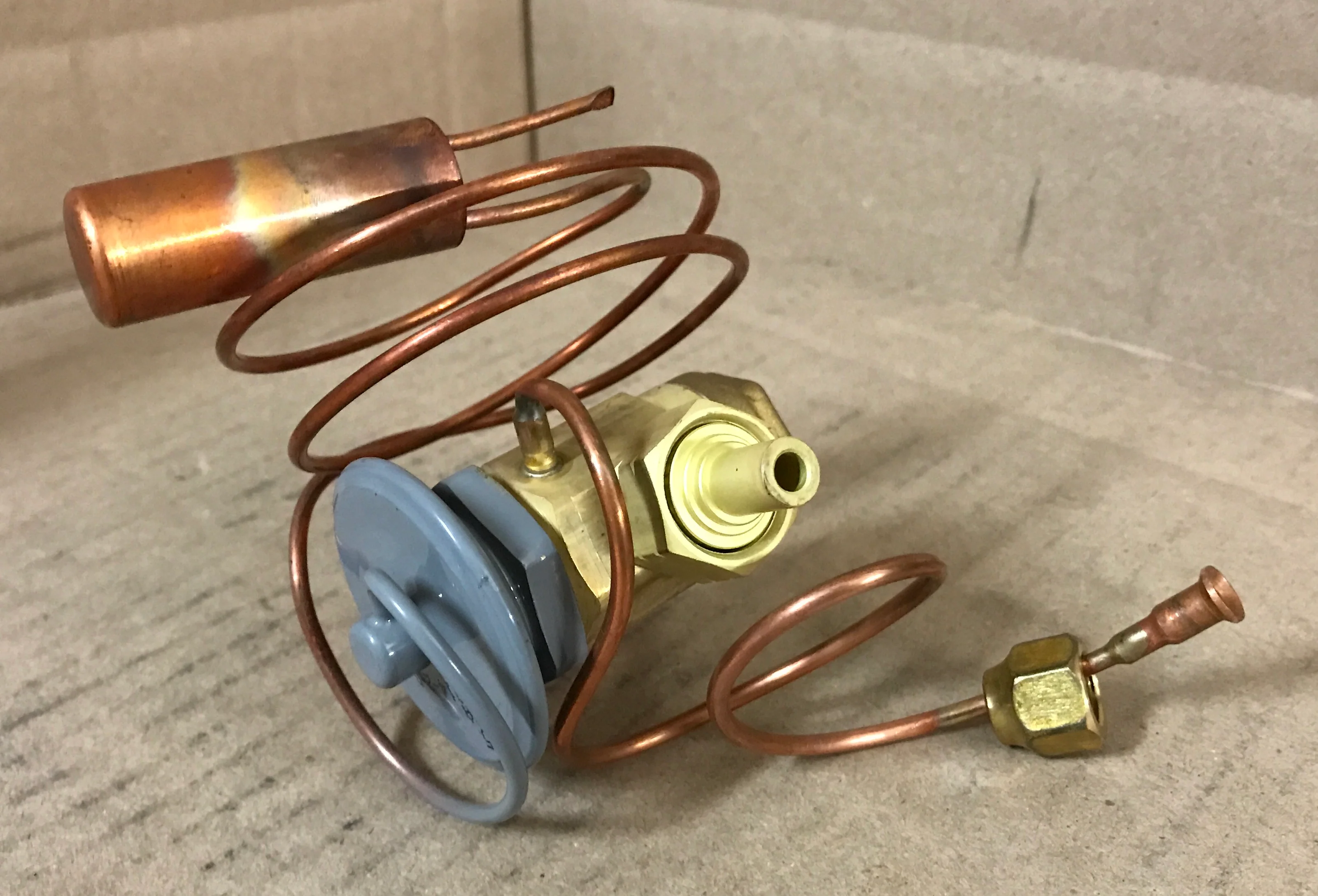 4 Ton Adjustable External Thermal Expansion Valve w/1/4" Sae External Bleed Port Equalizer R-410A - Image 7