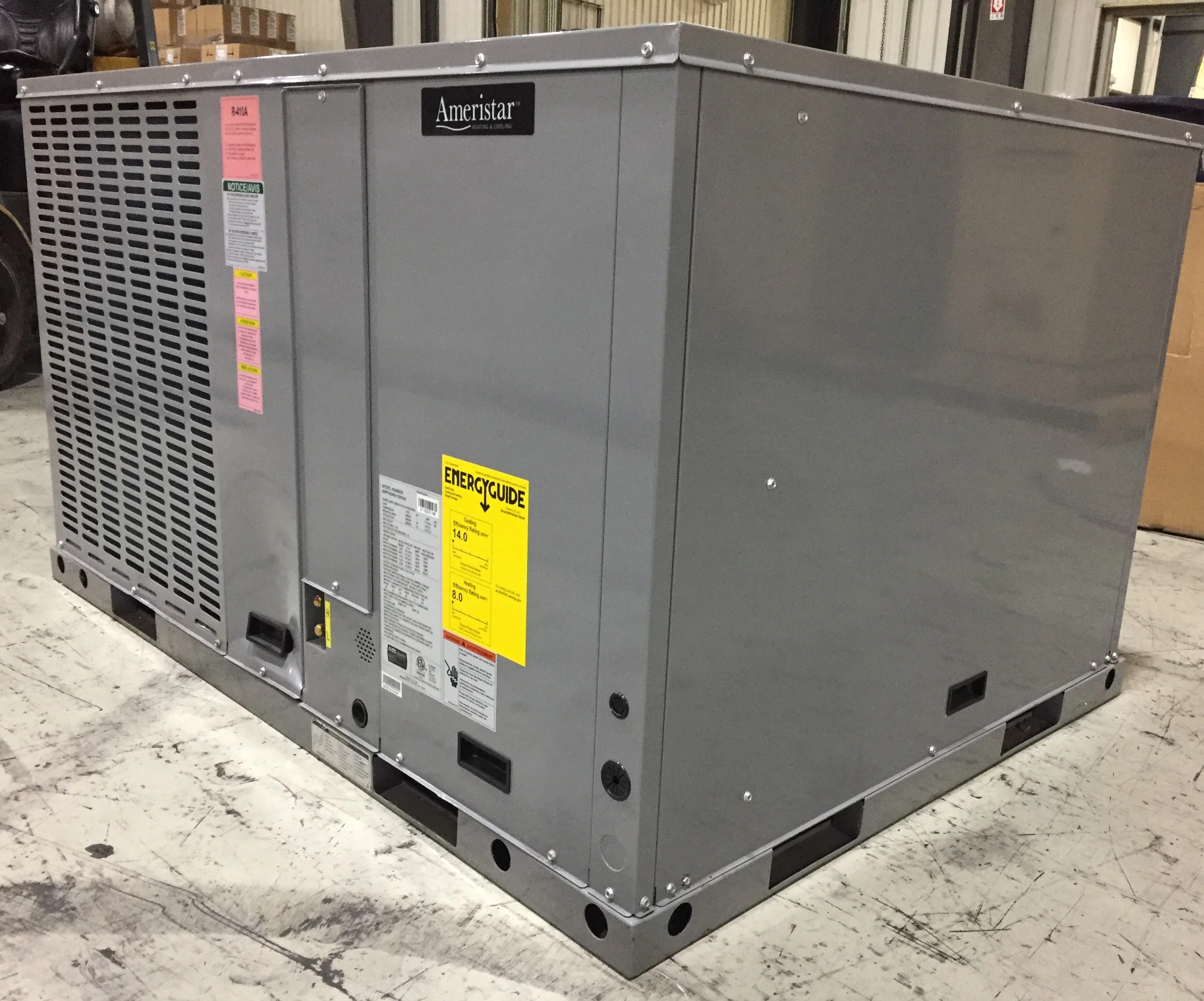 4 Ton Convertible Packaged Heat Pump Unit, 14 Seer, 208-230/60/1, R-410A - Image 2