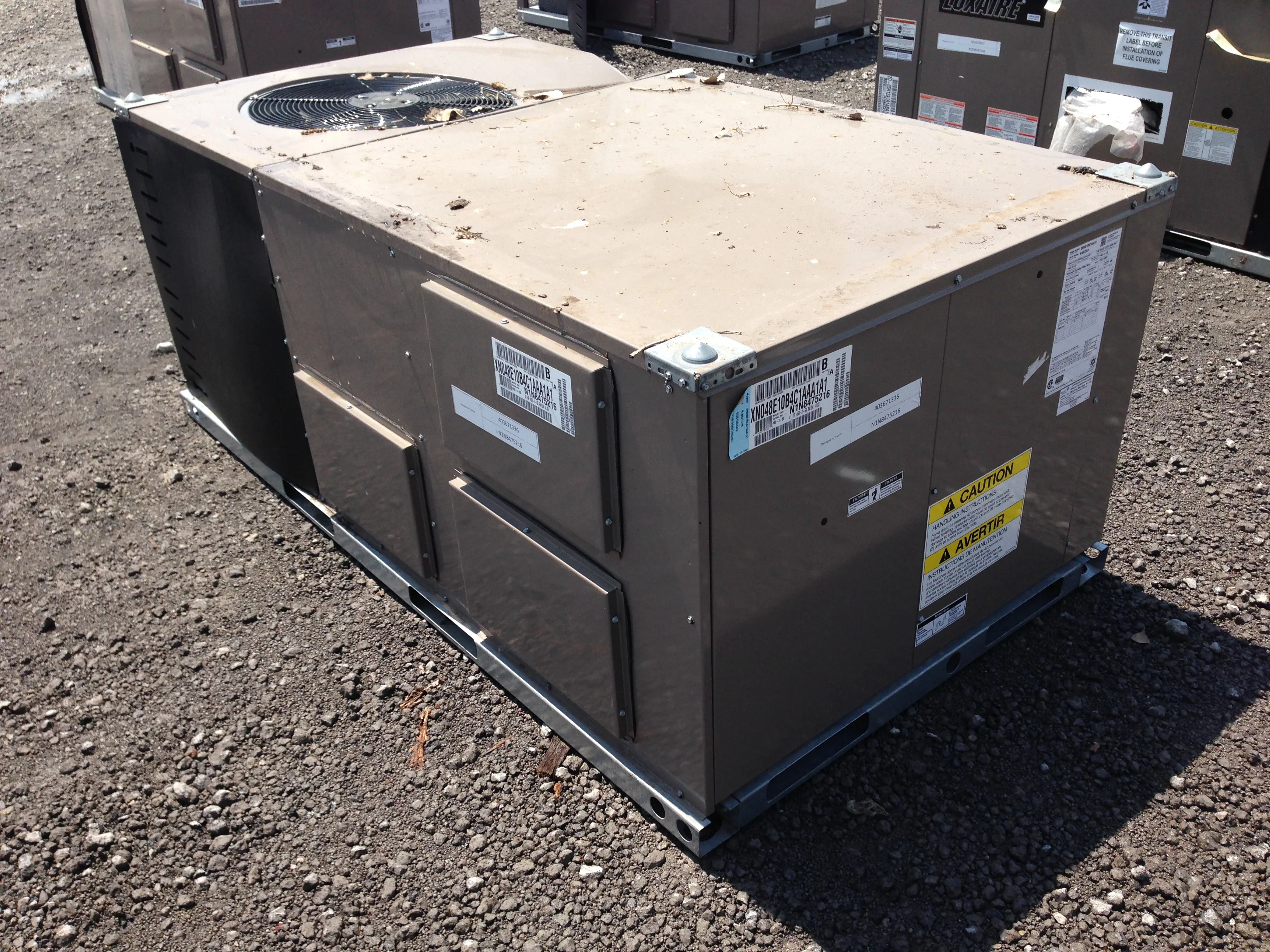 4 Ton Convertible Packaged Heat Pump Unit, 14 Seer, 460-60-3, R410A