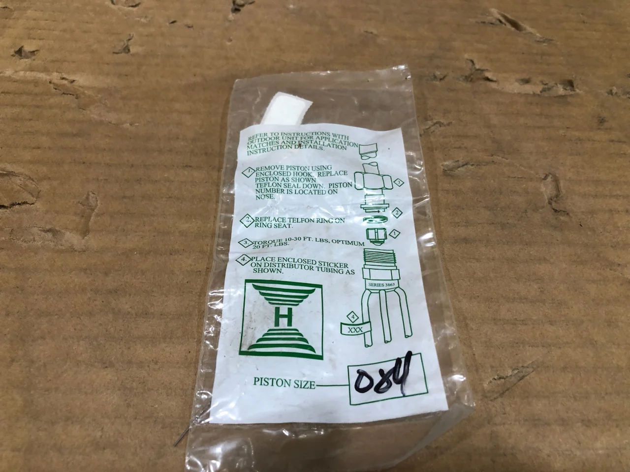 4 TON FLO-RATOR PISTON 0.84 DIAMETER, R-22 REFRIGERANT - Image 2