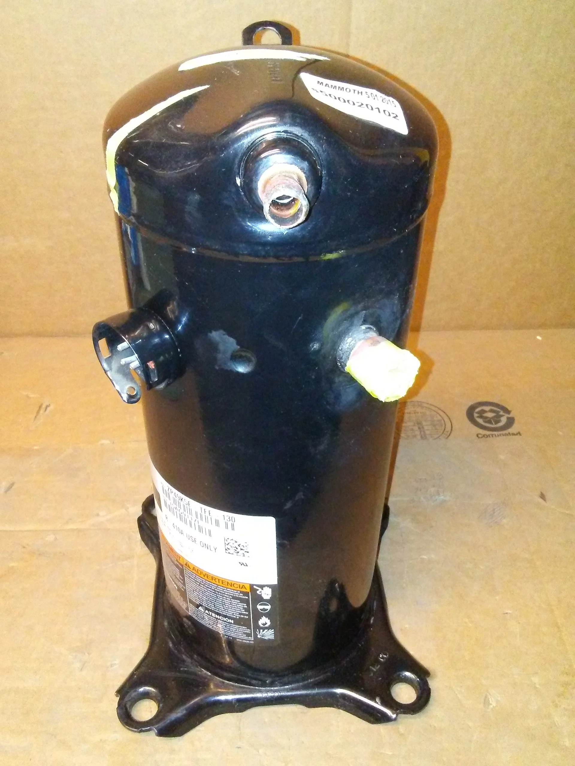 4 TON HIGH TEMP AC/HP SCROLL COMPRESSOR 575/60/3 R-410A(USED) - Image 3