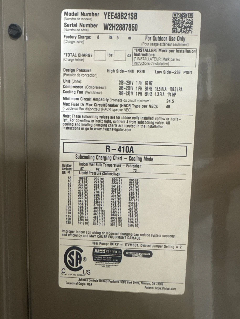 4 Ton Split-System Heat Pump 208-230/60/1 R410A 14 SEER - Image 3