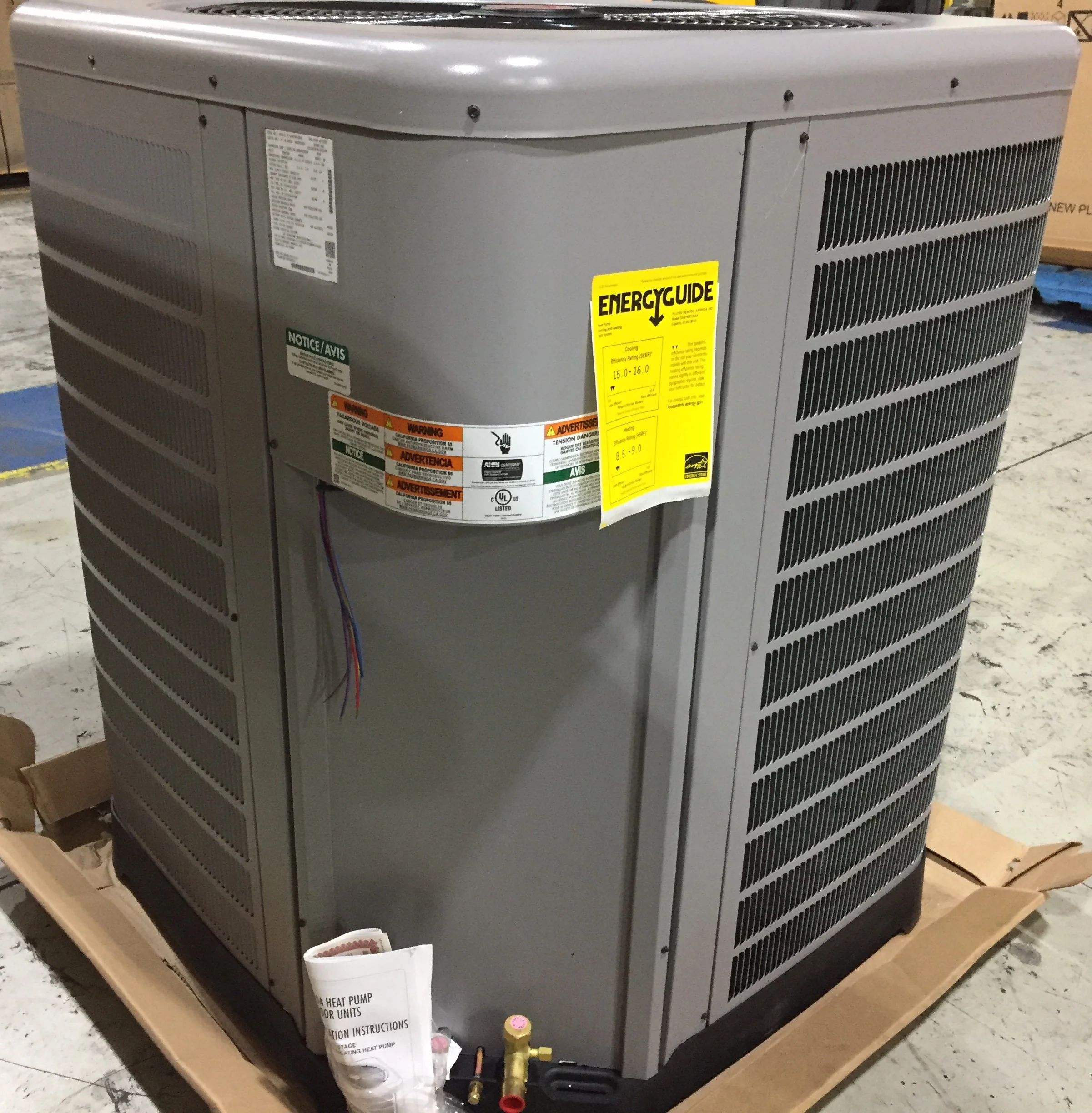 4 Ton Split-System Heat Pump 208-230/60/1 R410A 16 Seer - Image 4
