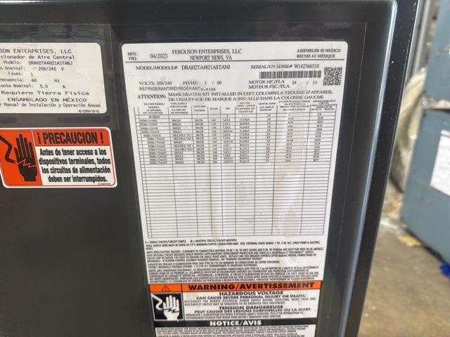 4 Ton SS Air Conditioner 13 SEER, 208-230/60/1 R-410A with 4 Ton ECM R410A Multiposition Air Handler - Image 4