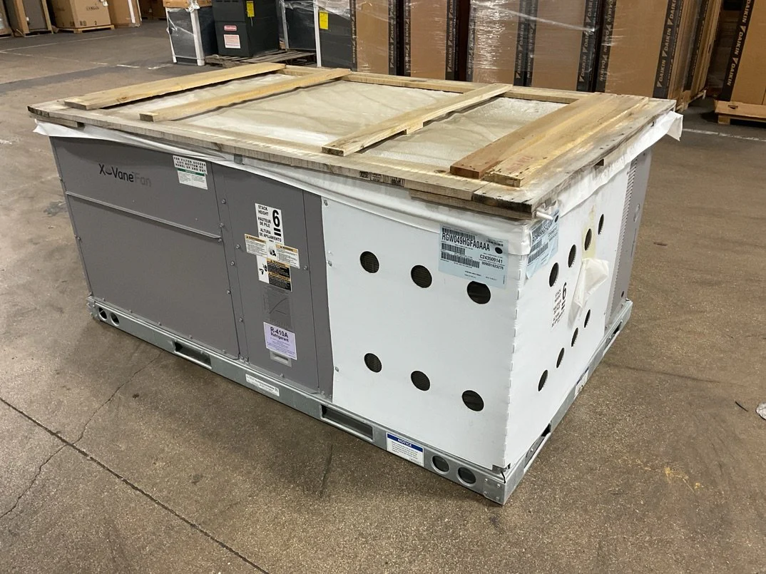 4 Ton Two-Stage Convertible Natural Gas/Electric Packaged Unit, 16 SEER, 208/230/60/3, R410A - Image 2