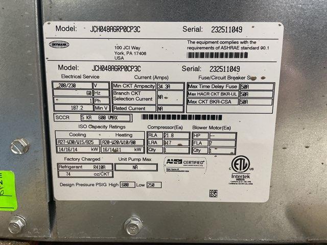 4 Ton Two-Stage ECM Horizontal Geothermal Heat Pump 208-230/60/1 R410A 21 EER - Image 3