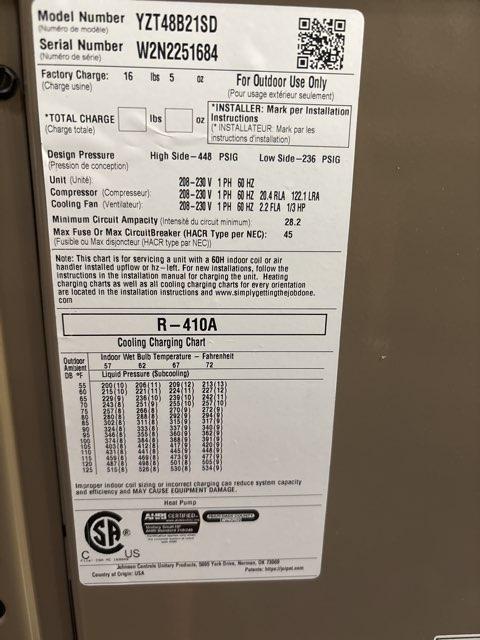 4 Ton Two-Stage Split-System Communicating Compatible Heat Pump 208-230/60/1 R410A 19 SEER - Image 6