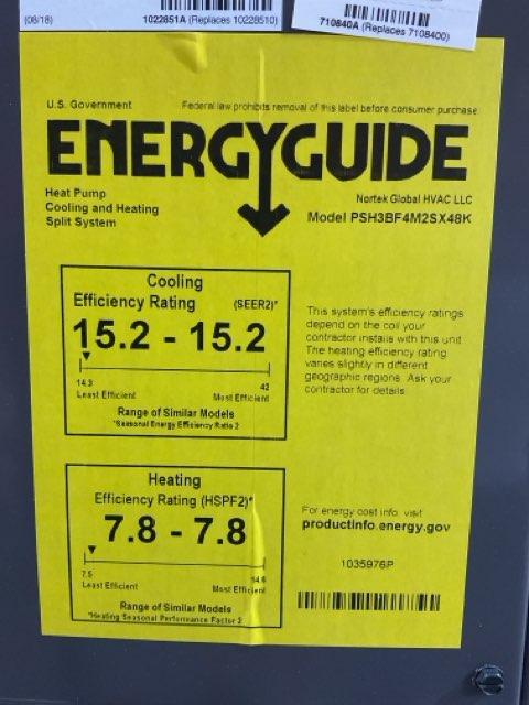 4 Ton Two-Stage Split-System Heat Pump 208-230/60/1 R410A 15.2 SEER2 - Image 5